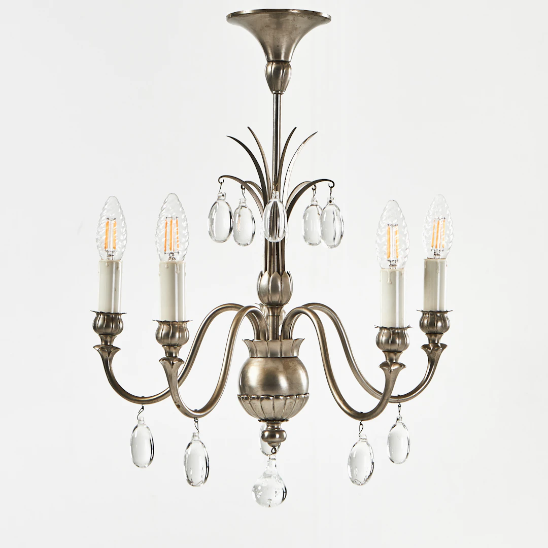 HARALD NOTINI. Takkrona, Arvid Böhlmarks Lampfabrik, 1920-tal, Swedish