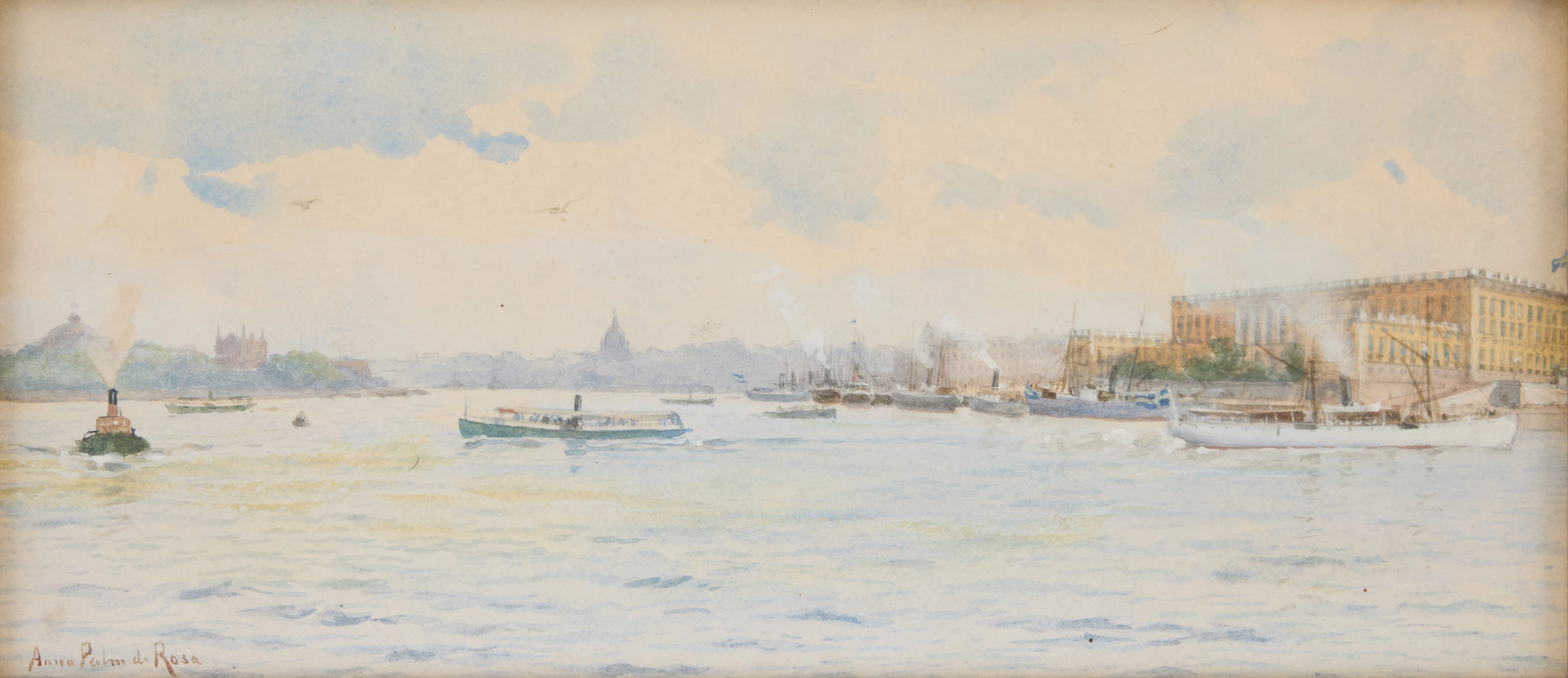 ANNA PALM DE ROSA. Stockholmsbild.