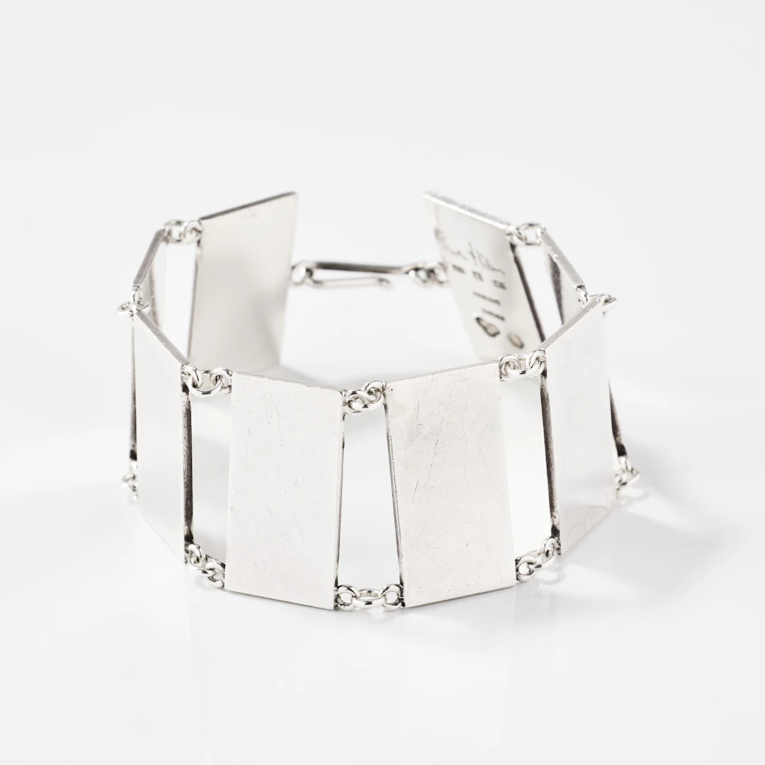 WIWEN NILSSON. Armband, sterlingsilver, Lund 1962.