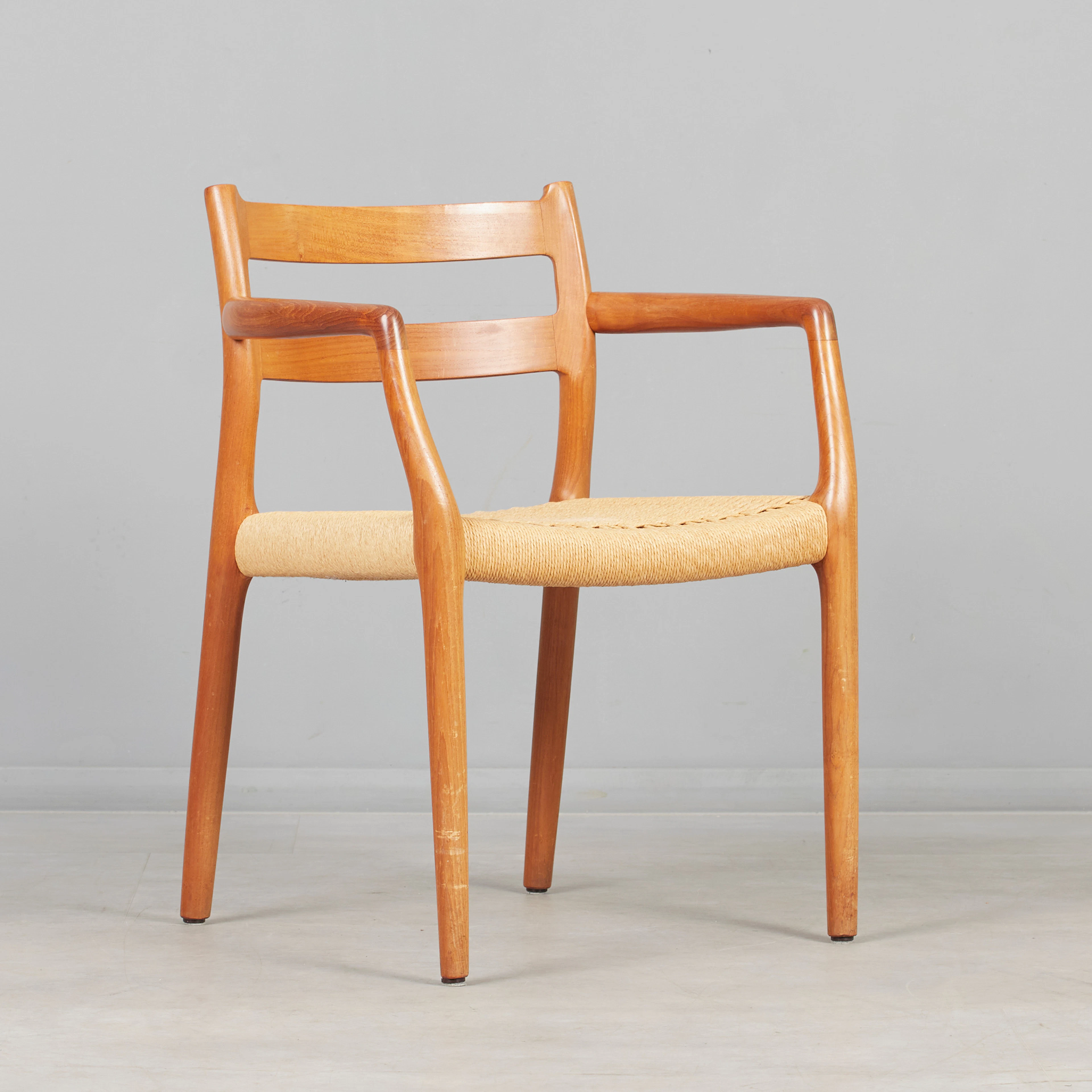 IELS OTTO MØLLER. J.L. Møller, Stuhl / Esszimmerstuhl, Modell '67'