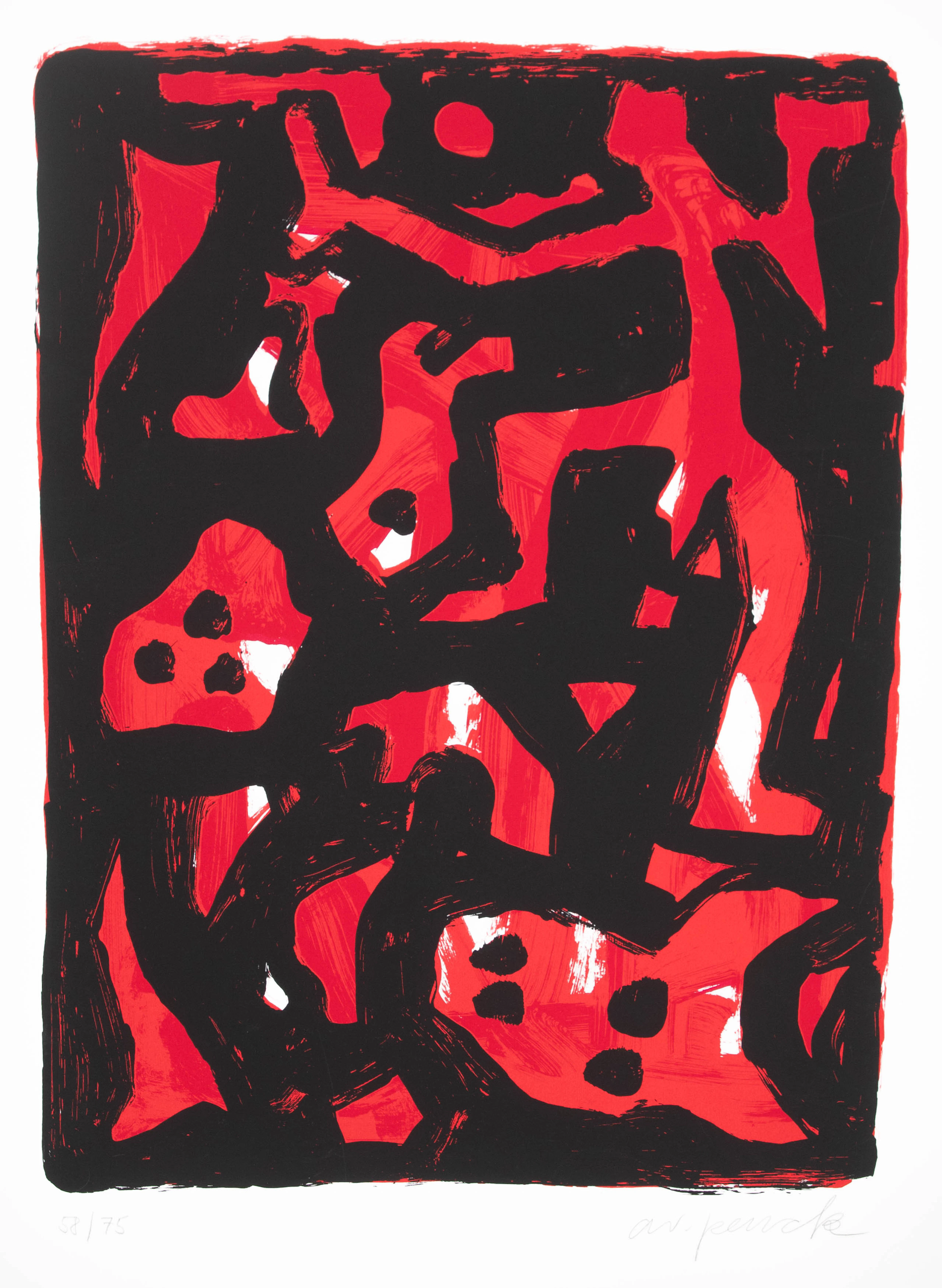 A. R. PENCK (1939-2017). Aus: Standard West.
