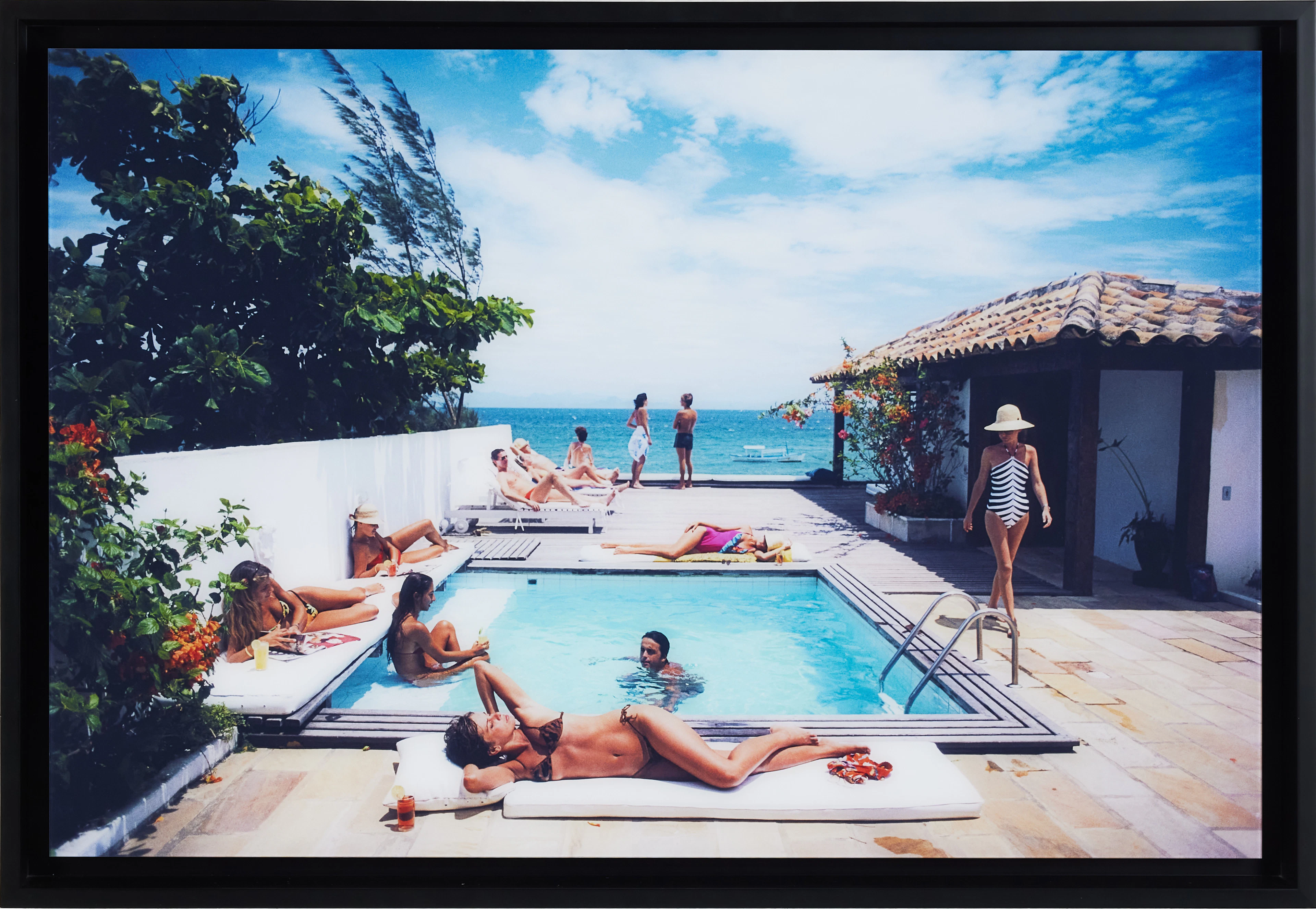 SLIM AARONS. "Buzios" Fotografi, numrerad nr. 110.