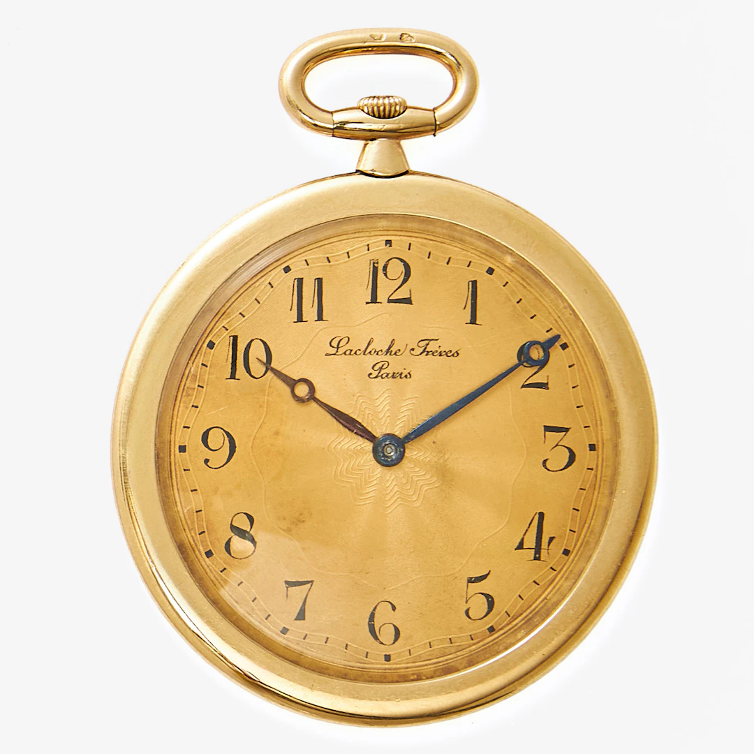 LACLOCHE FRÈRES, Paris, frackur, 47,5 mm, 18K guld, ca 1930.