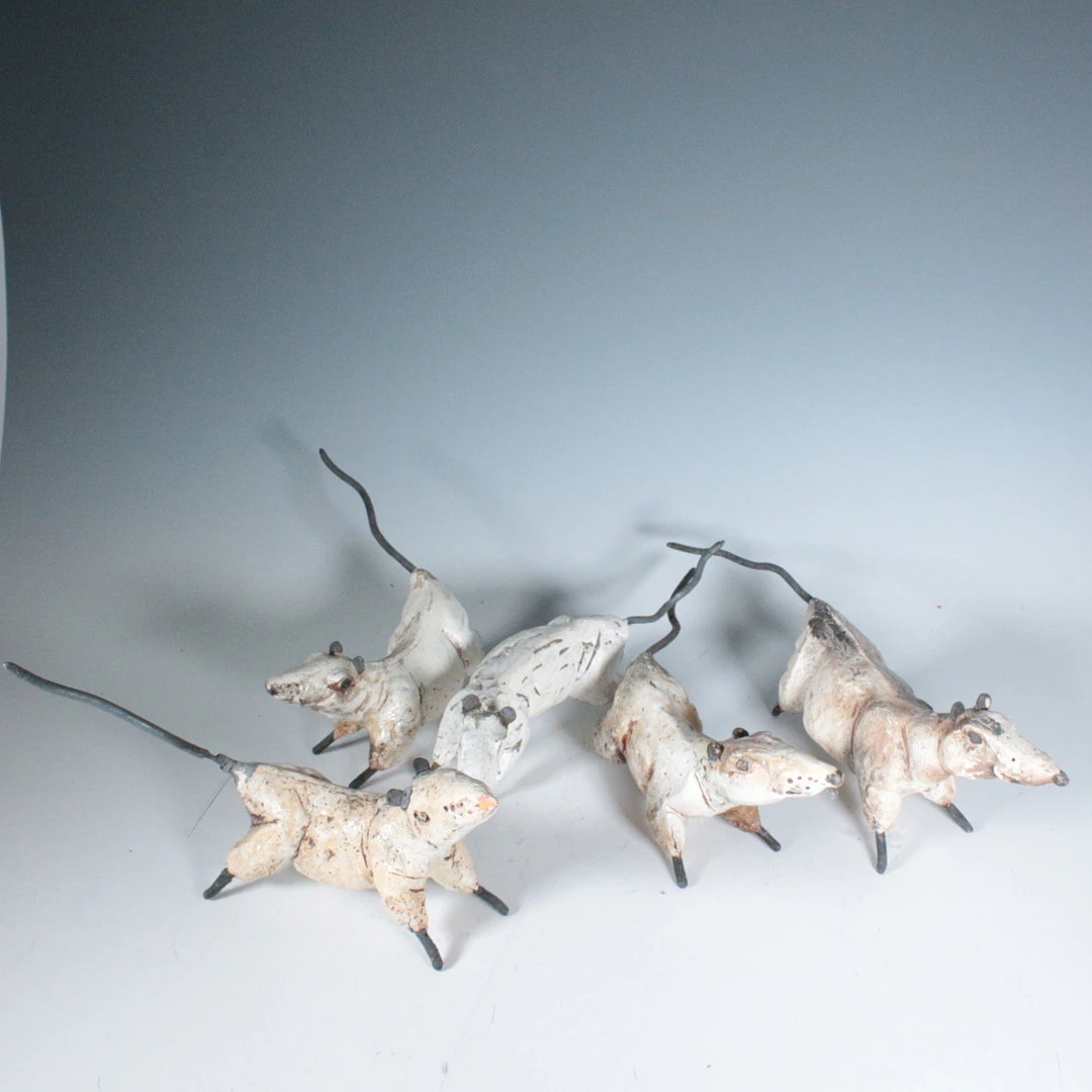 ANDREAS HINDER. Steinzugmasse, '' Die Ratten Gang ''.