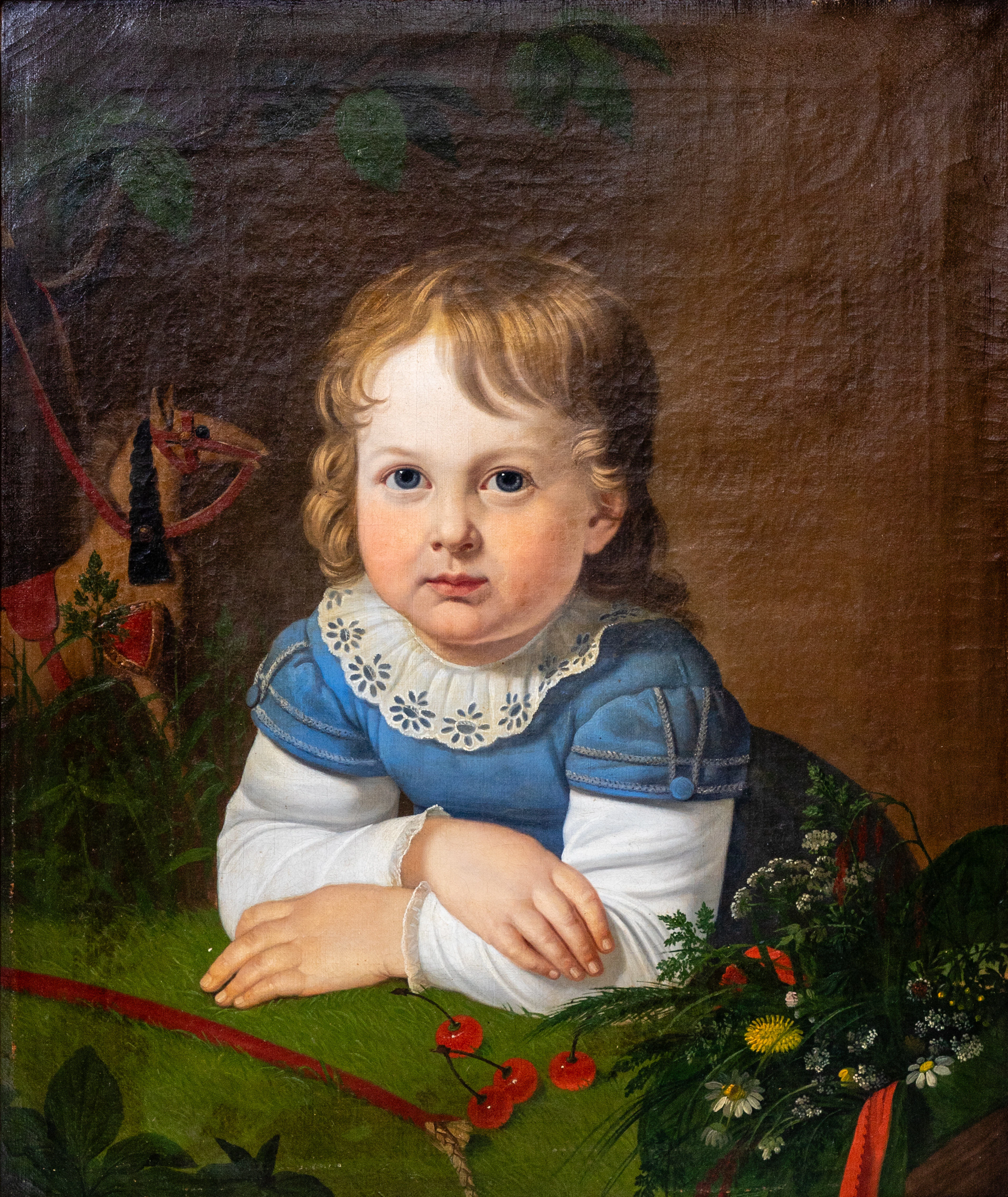 PORTRAITMALER DES 19. JAHRHUNDERTS. Portrait eines Jungen.