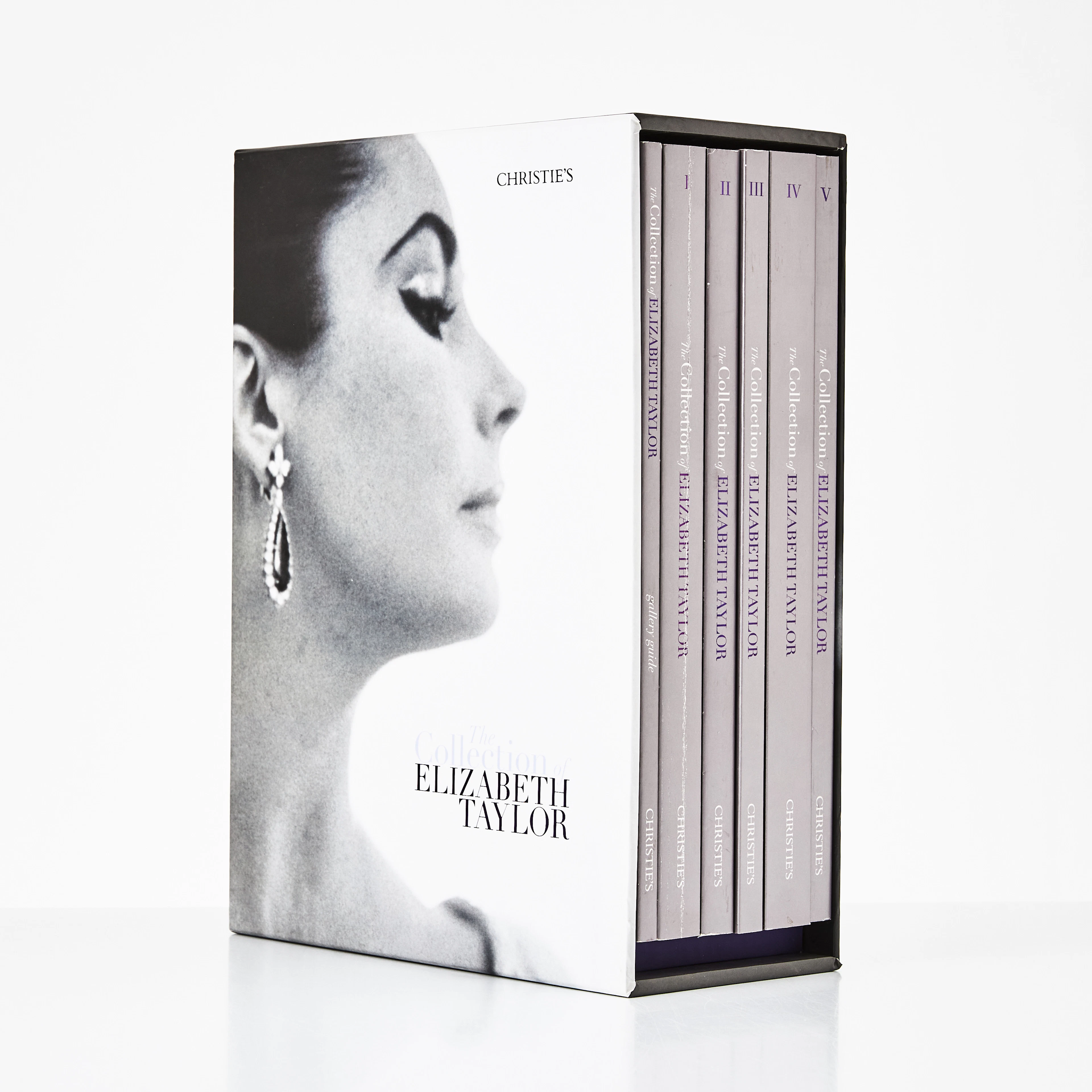 KATALOG, "The Collection of Elizabeth Taylor", Christies 2011, 5 delar