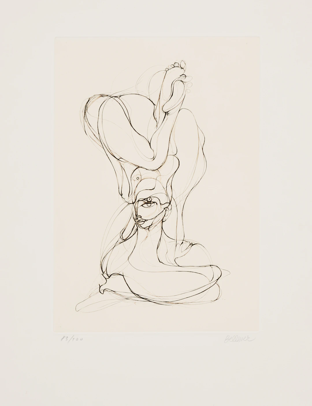 HANS BELLMER (GERMANY 1902-1975). "Les Anagrammes du Corps".