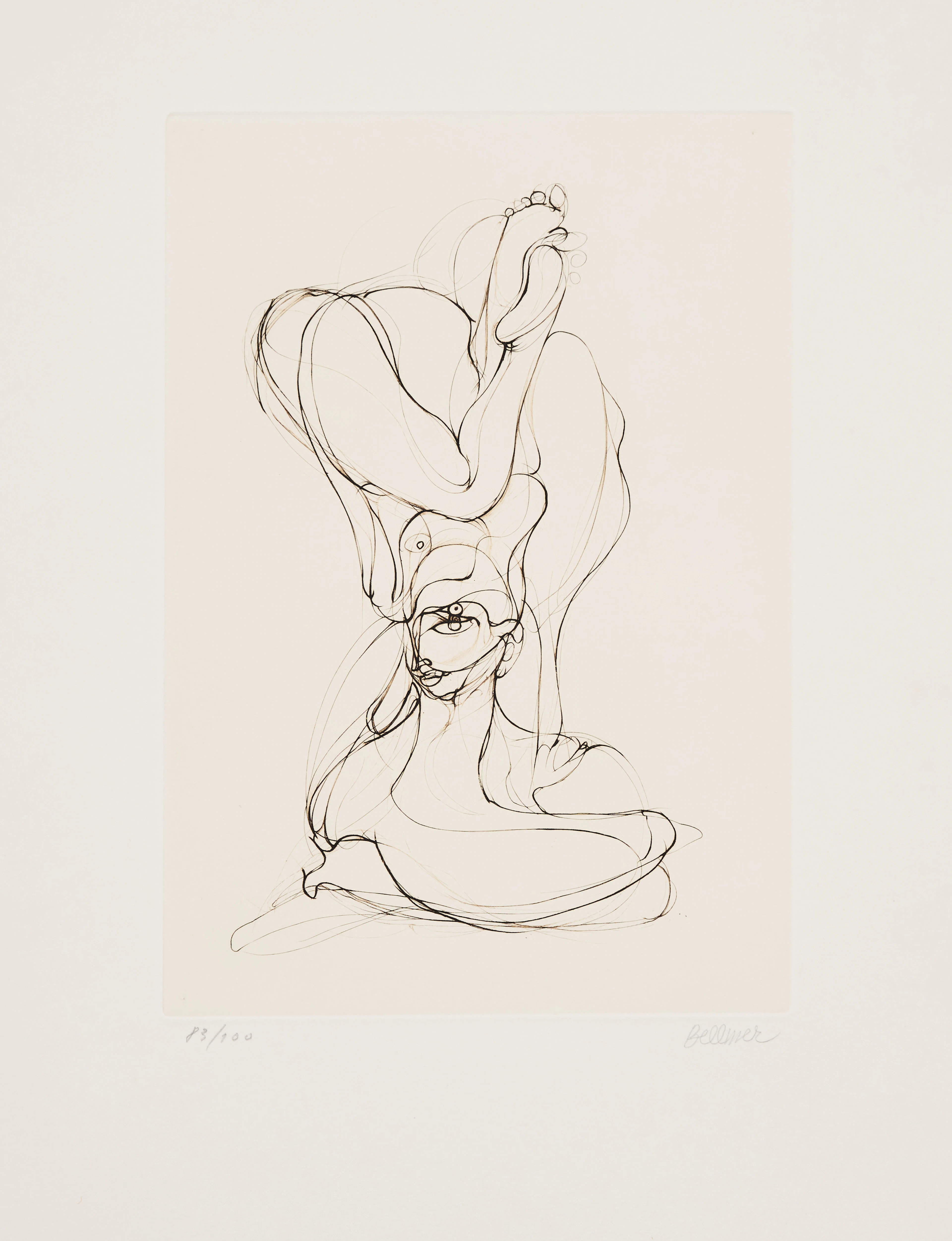 HANS BELLMER (GERMANY 1902-1975). "Les Anagrammes du Corps".