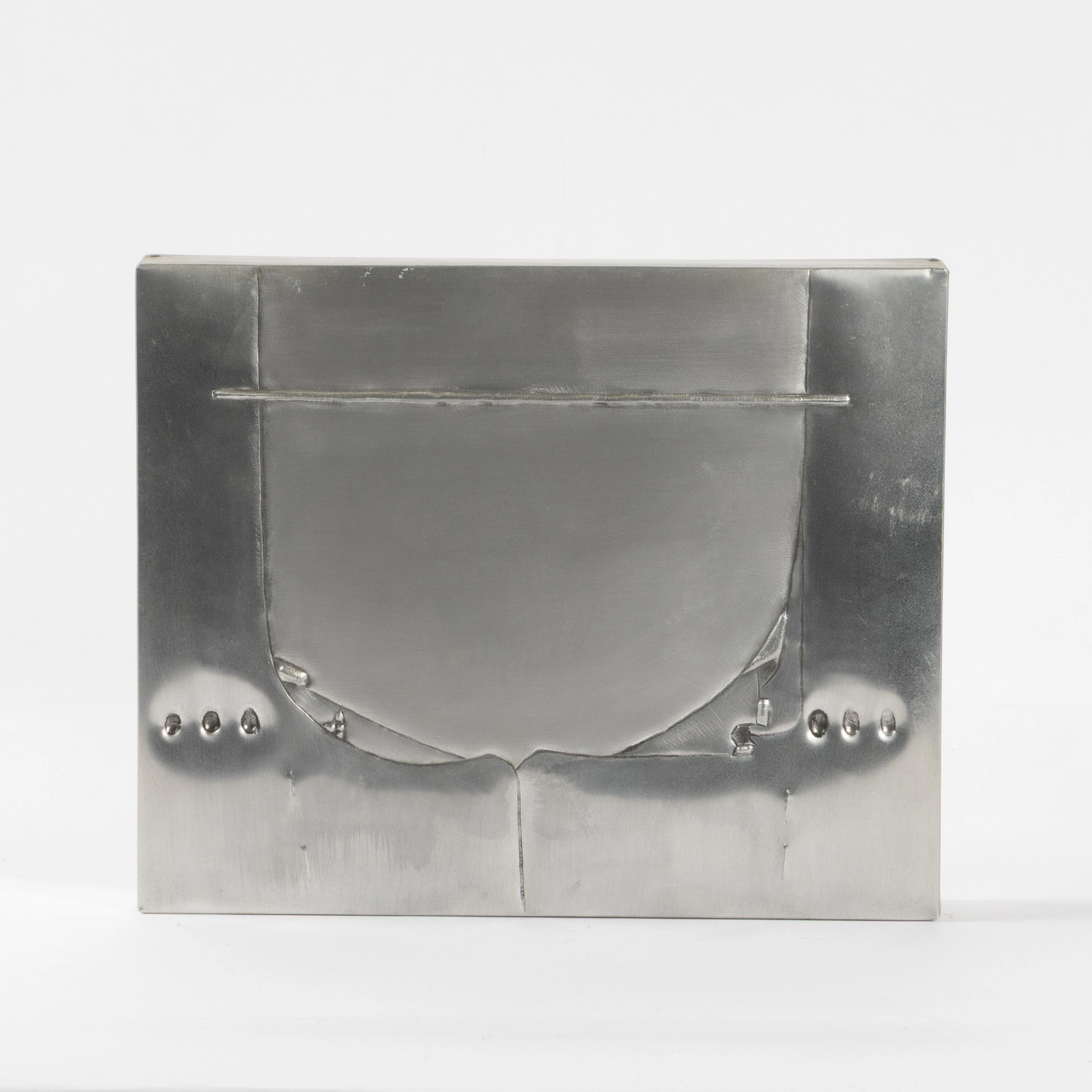 JOSÉ LUIS FAJARDO. Skulptur, aluminium, Spanien 1972-73.