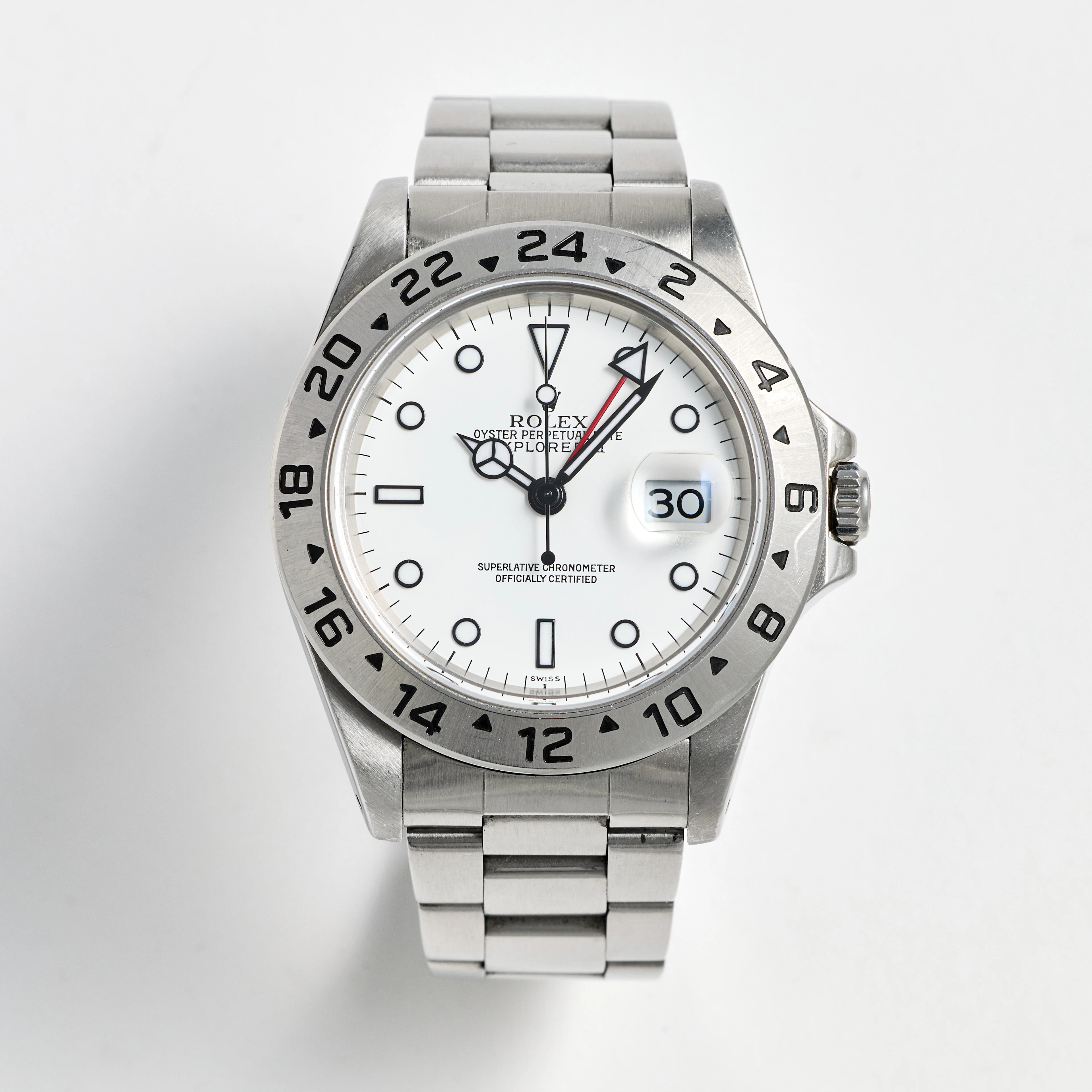 ROLEX, Oyster Perpetual Date, Explorer II (Swiss), Chronometer, armbandsur