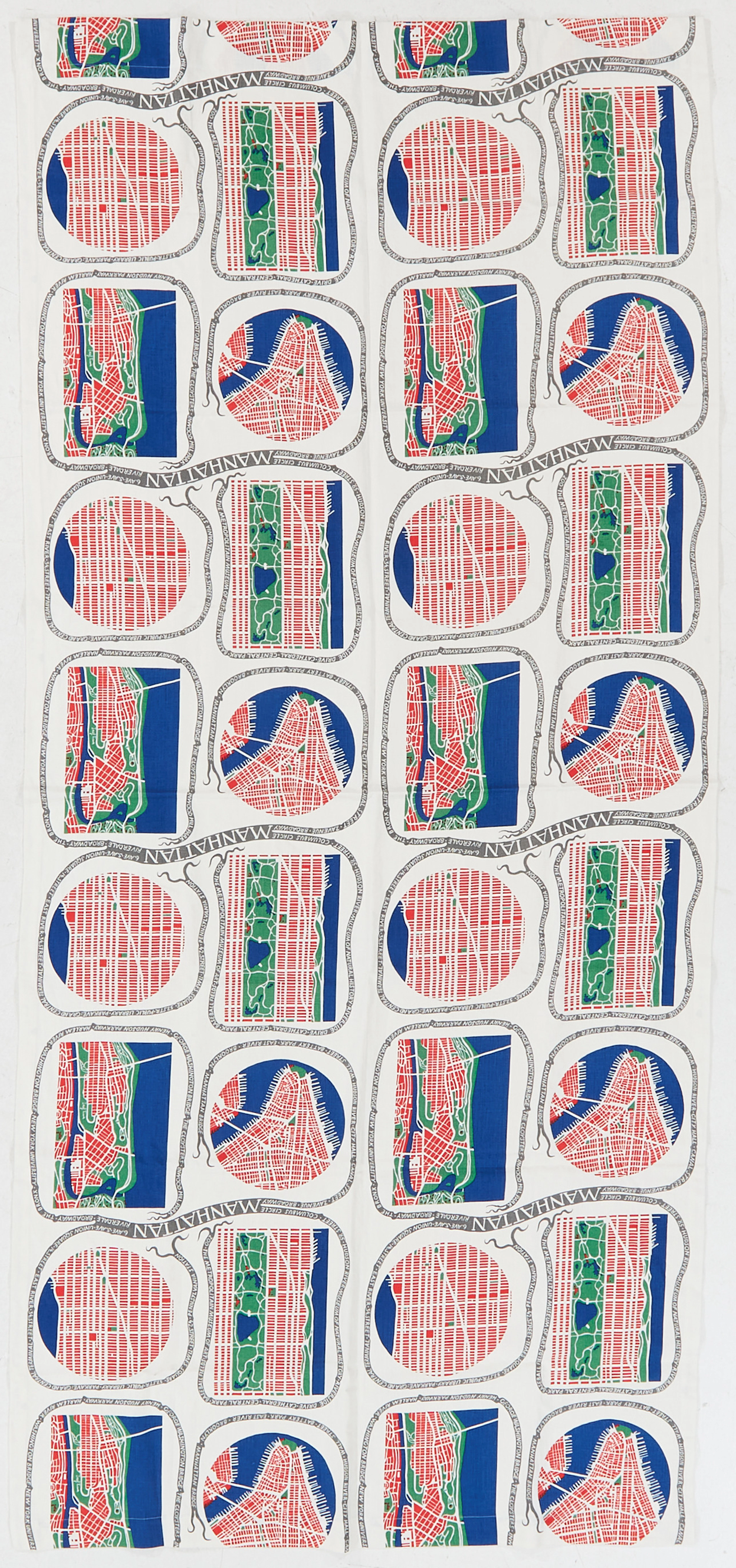 JOSEF FRANK. "Manhattan 315", draperi, linne, Svenskt Tenn.