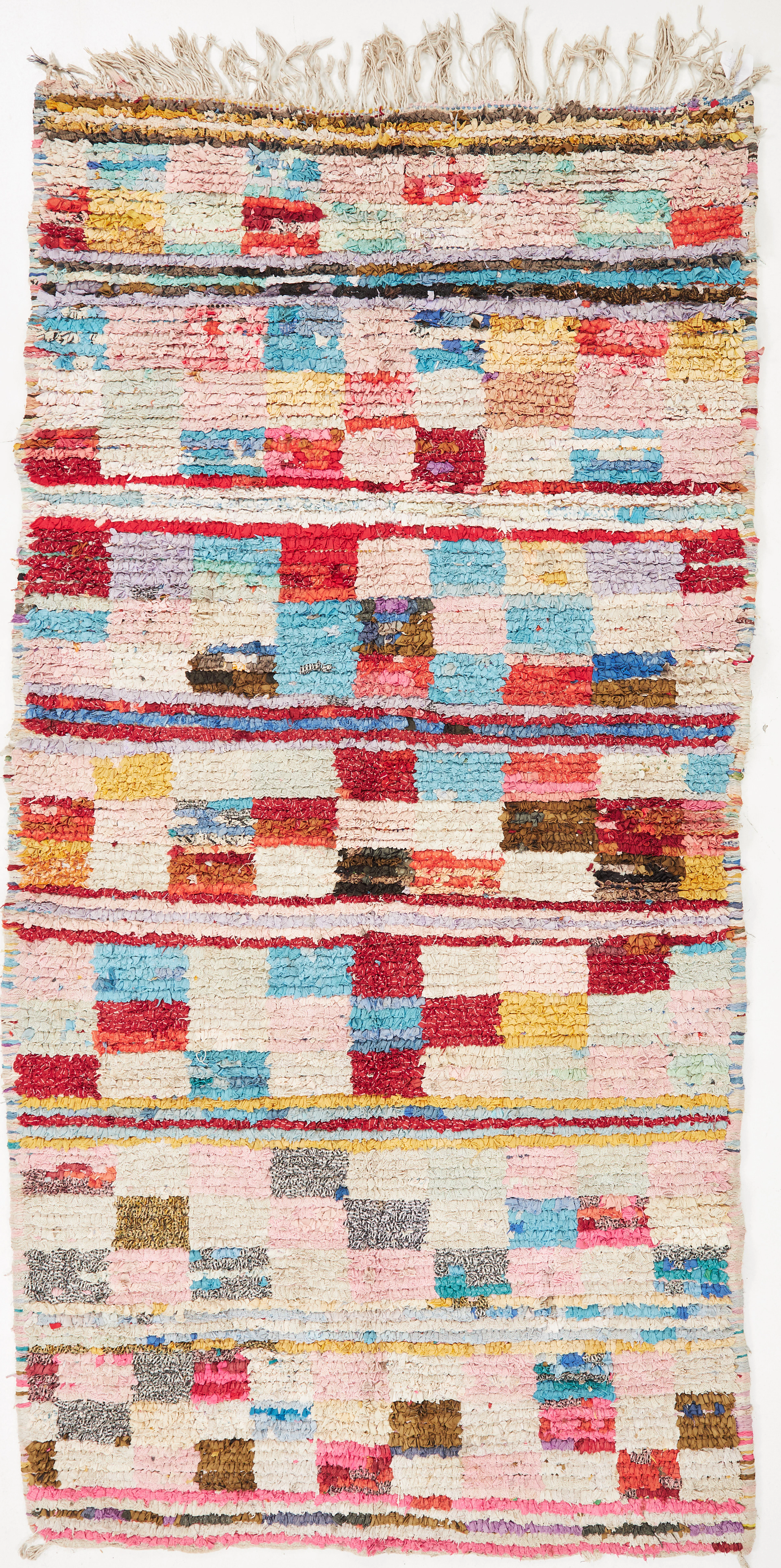 MATTA. s.k. Boucherouite, Marocko, ca 260x133 cm.