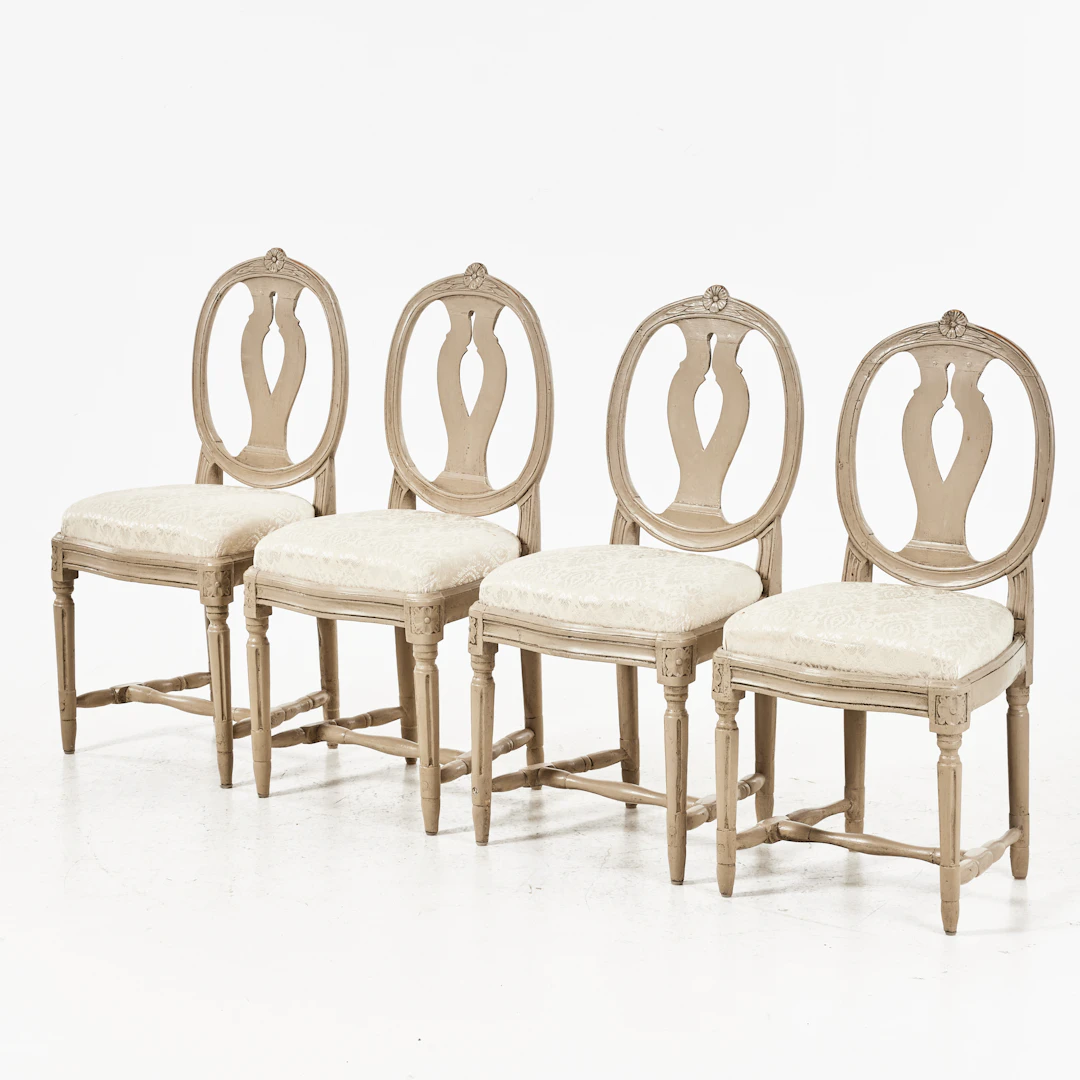 STOLAR, 4 st., 1800-talets början, gustaviansk provinsarbeten, svenska