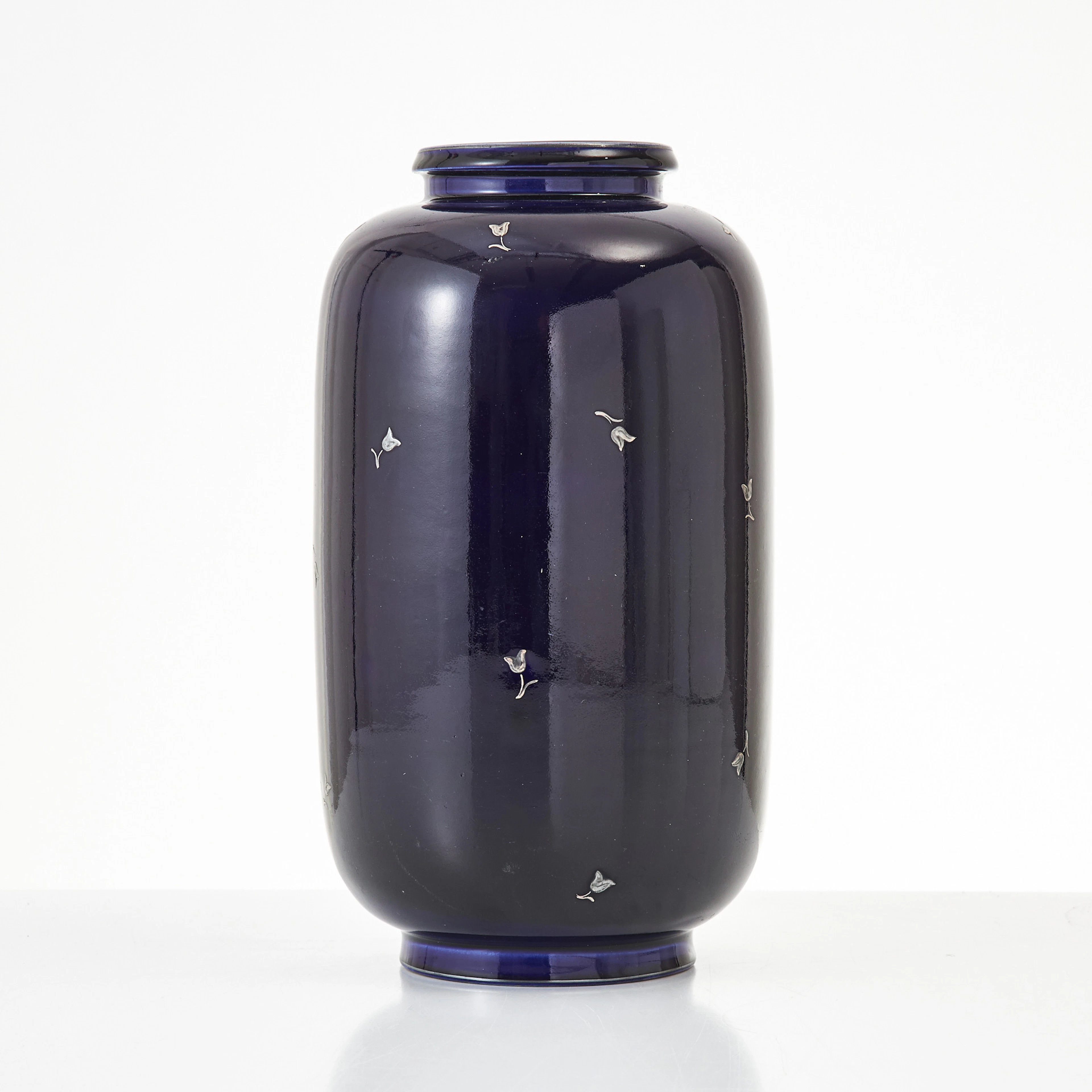 WILHELM KÅGE. Vas, "Royal Blue", Gustavsbergs studio 1930-/40-tal