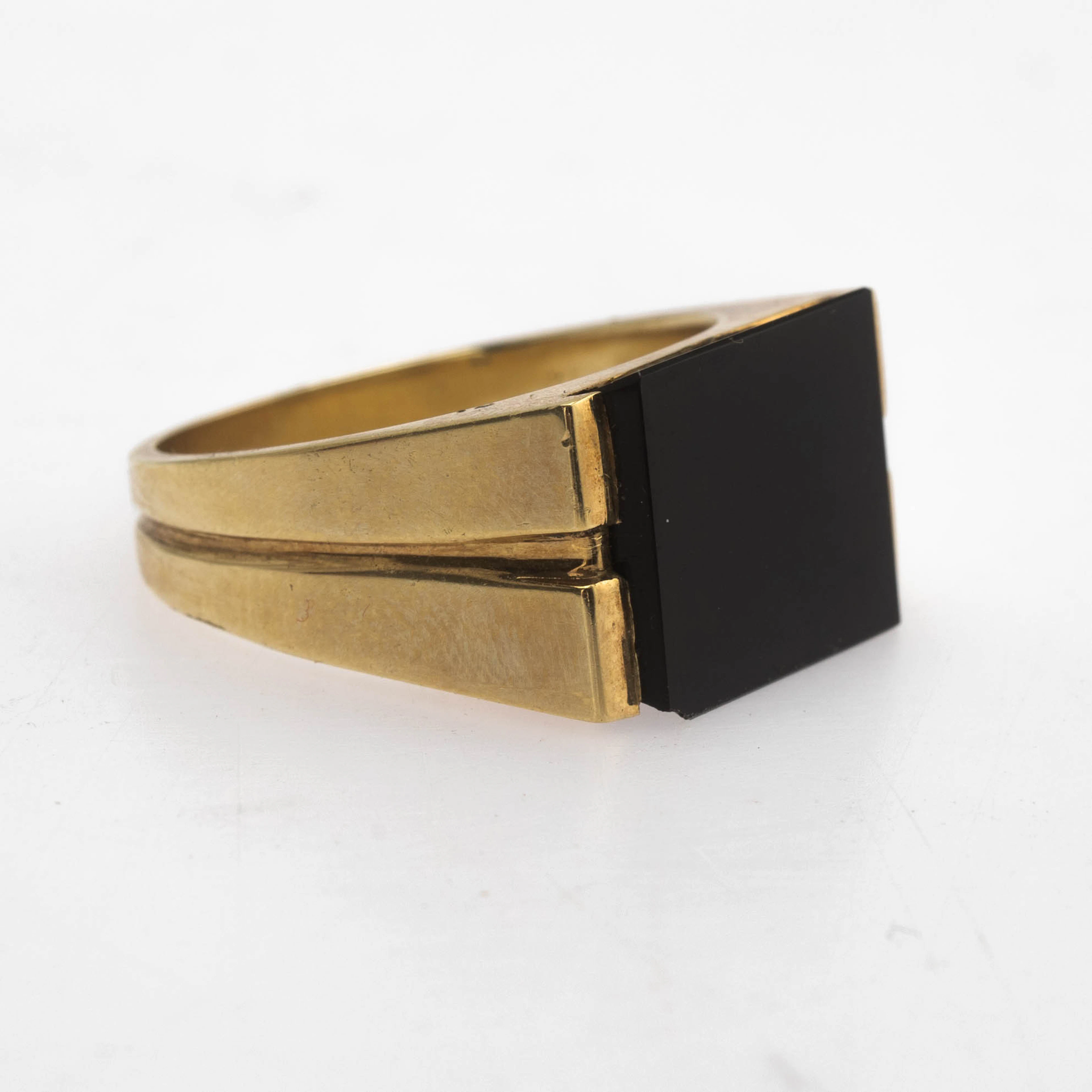 585er Gold Ring.