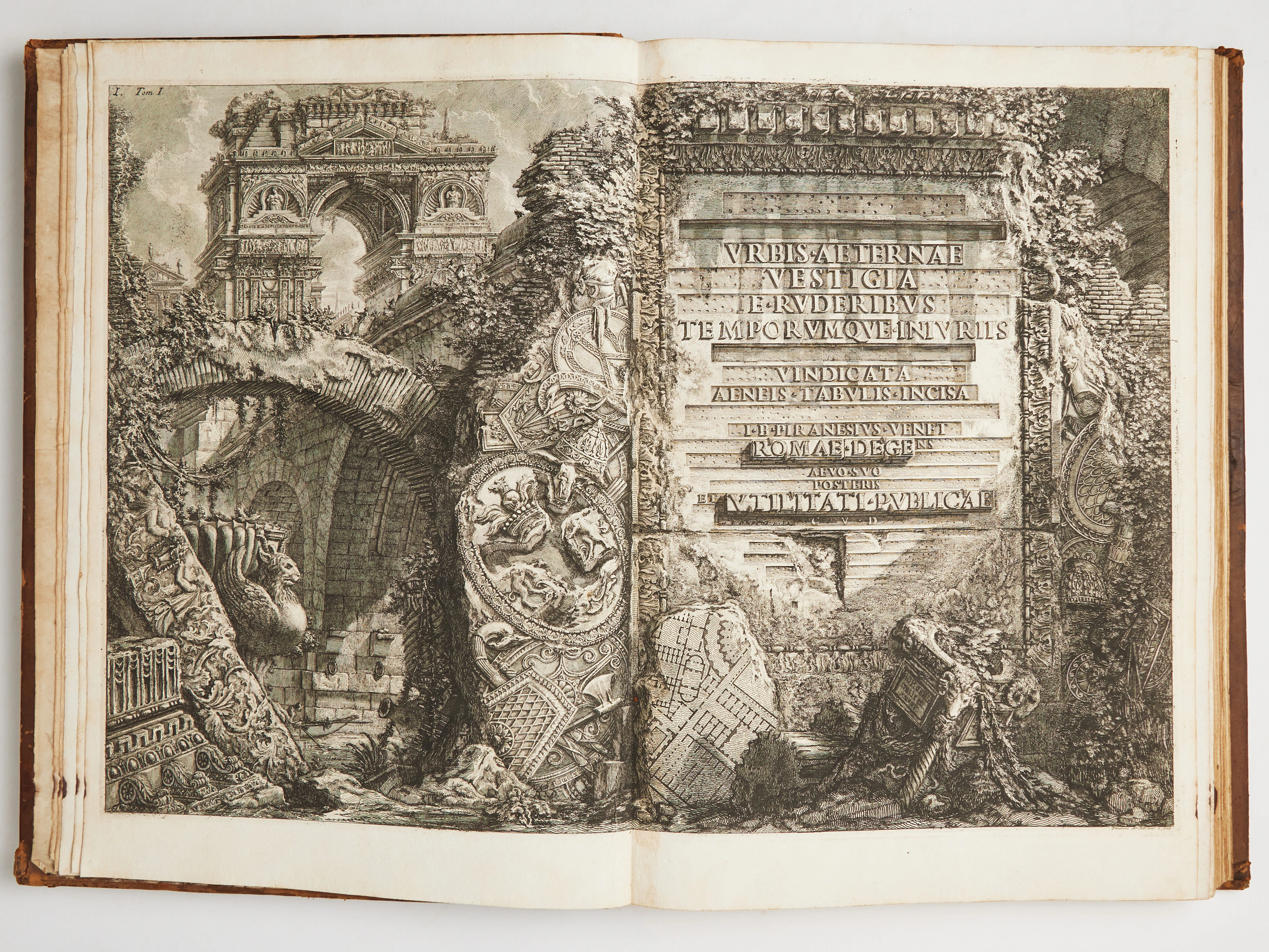 GIOVANNI BATTISTA PIRANESI. GIOVANNI BATTISTA PIRANESI, LE ANTICHITÀ