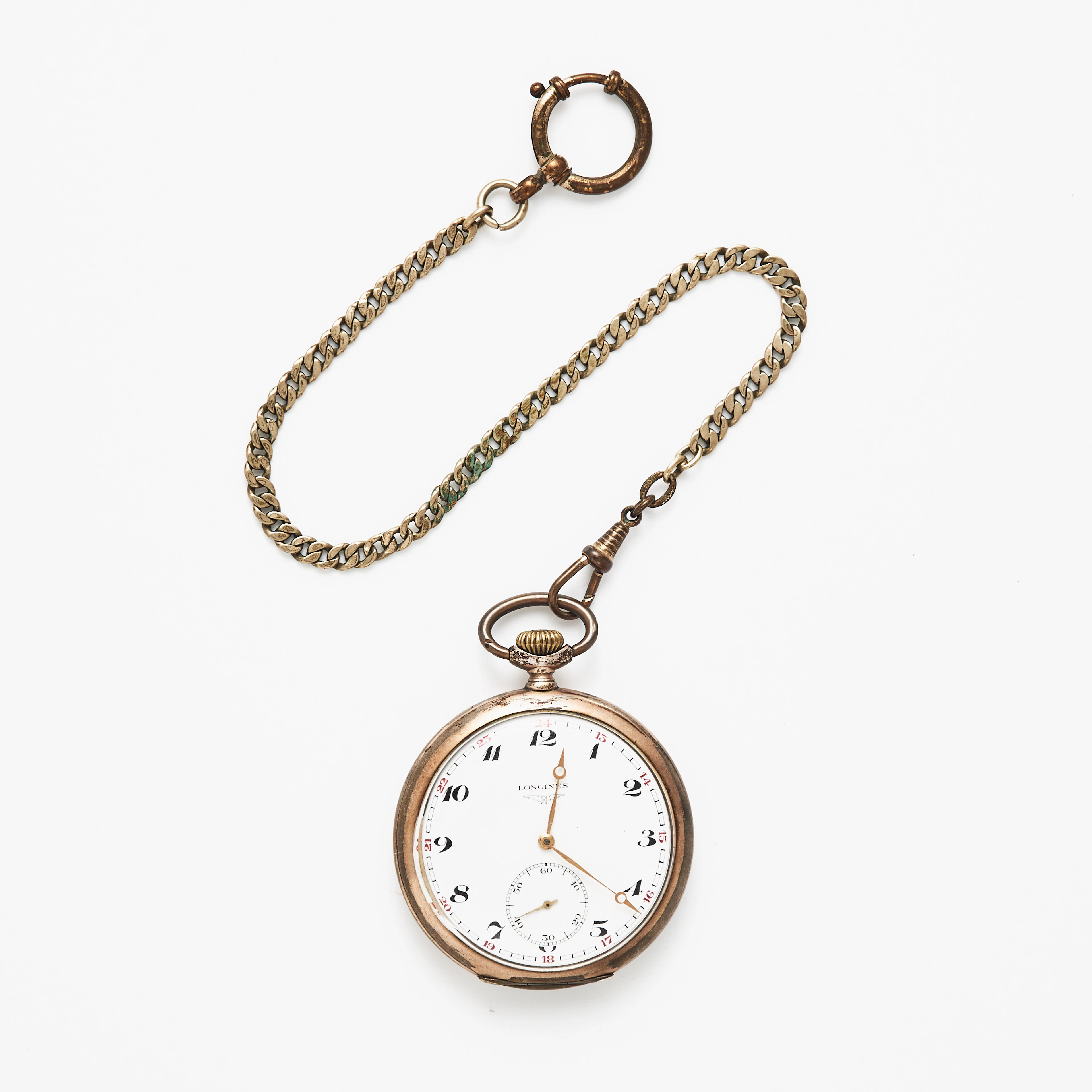 LONGINES, fickur, 10 grands prix,manuell, boett av silver, 1900-tal.