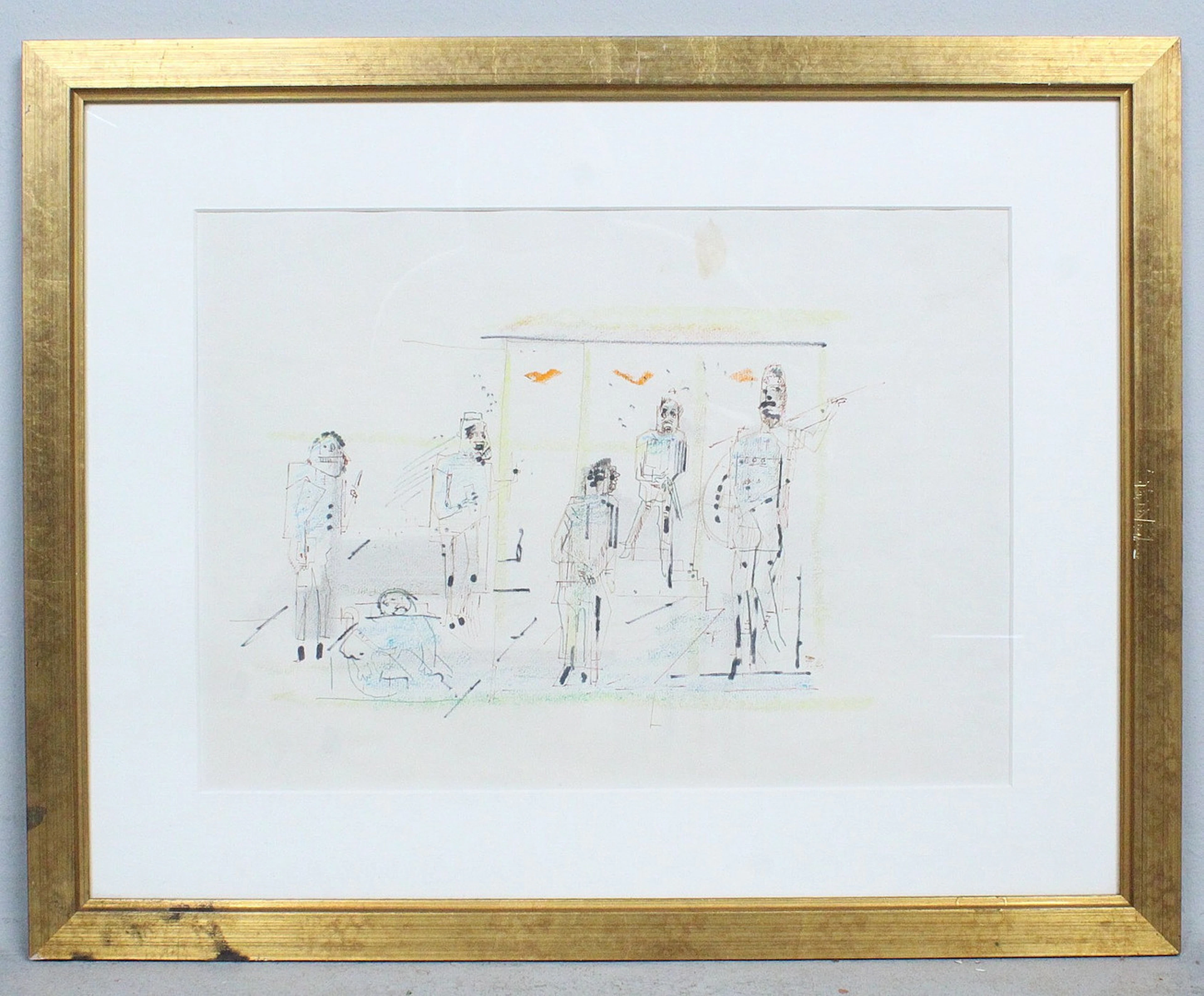 FRIEDRICH WILHELM HUHNEN (KREFELD, 1895-1981). 'Hinrichtung', Tusche