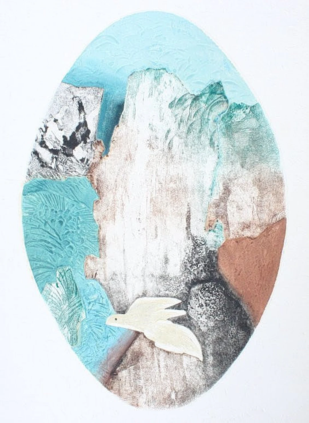 OSANNE NÈGRE (1934-2020). Lithografie, '' Ohne Titel '', signiert