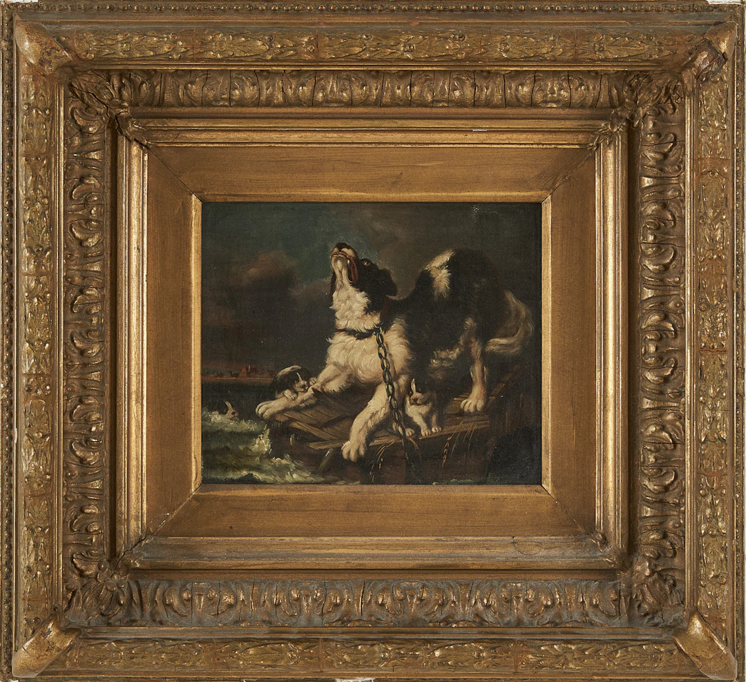 CARL FREDRIK KIÖRBOE (1799-1876). Kopia efter, 1800-tal. Översvämningen.