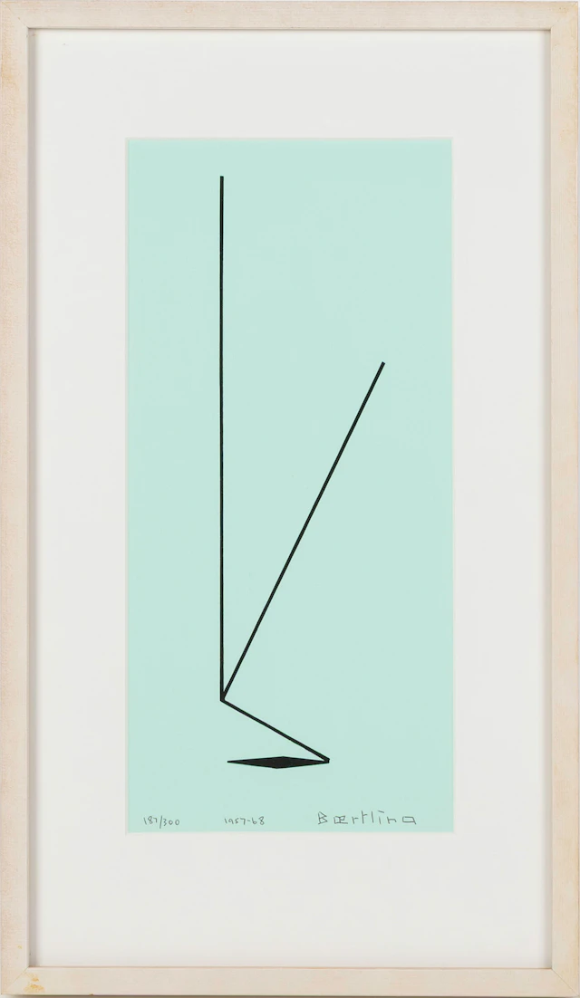 OLLE BAERTLING. "Kero". Färgserigrafi, signerad och numrerad 187/300