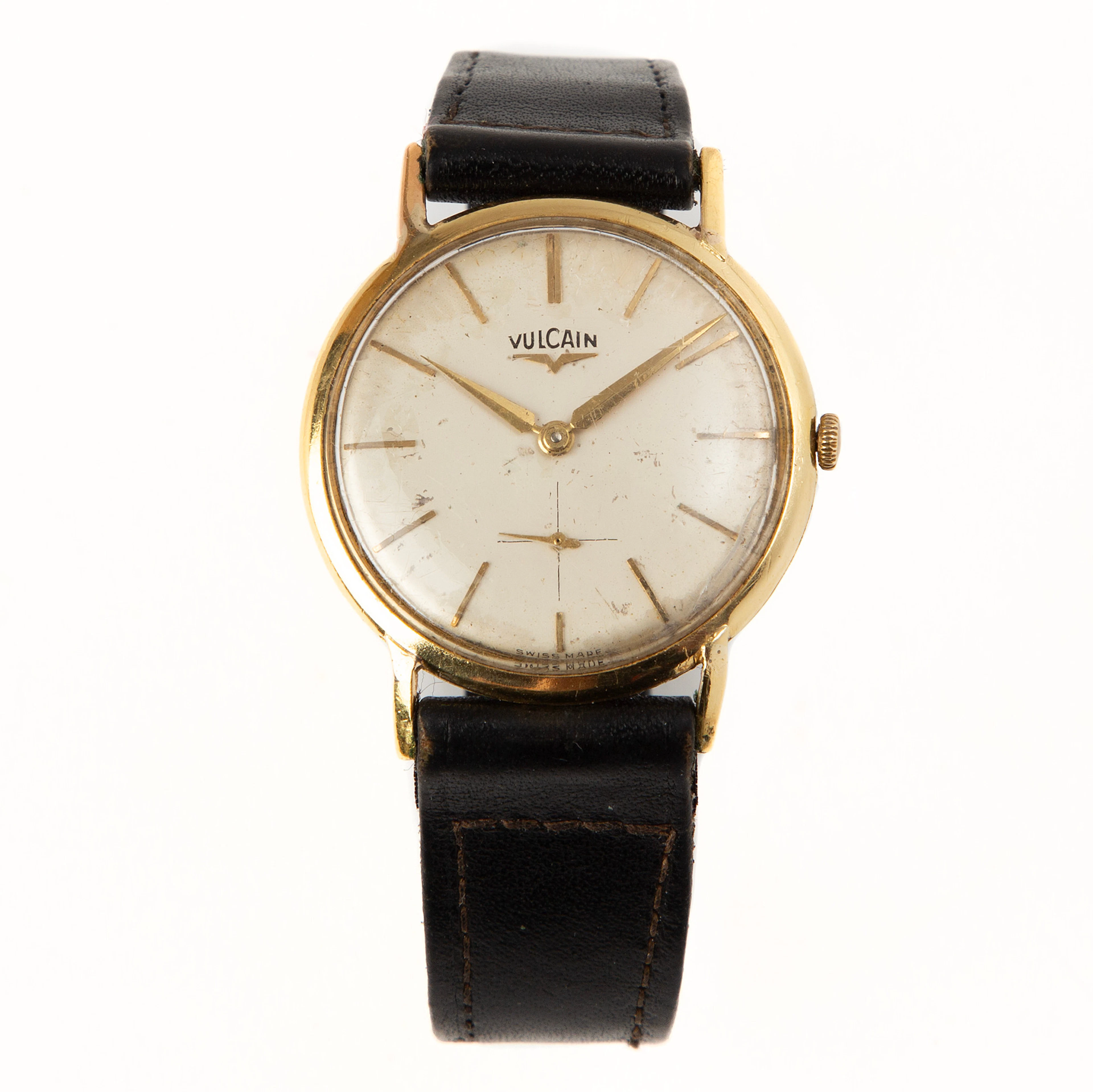 VULCAIN, Grand Prix, armbandsur, 33 mm, 18K guld, 1960-tal.