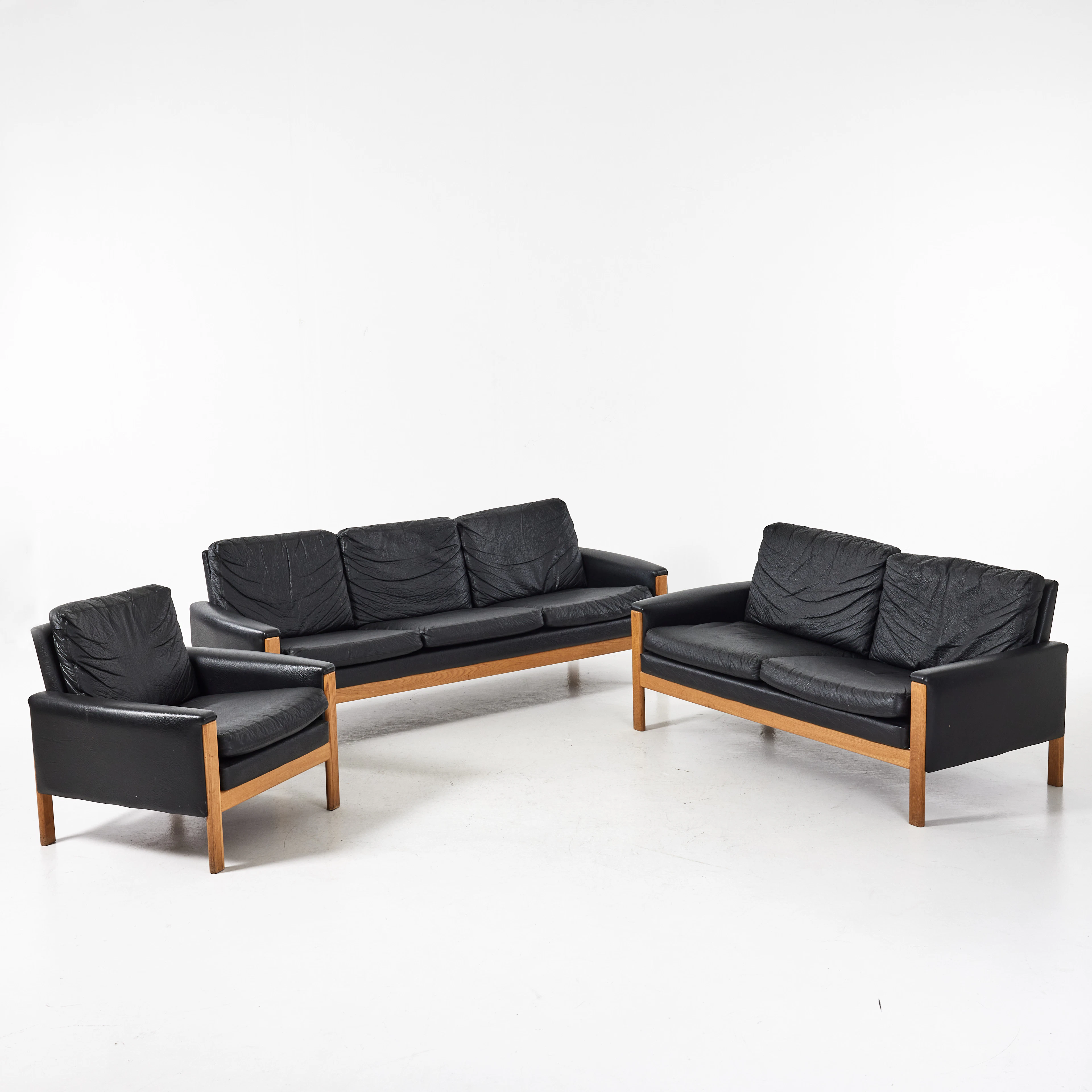 VARDAGSRUMSGRUPP, soffor, 2 st., fåtölj, "Alert", Ikea, 1960-tal.