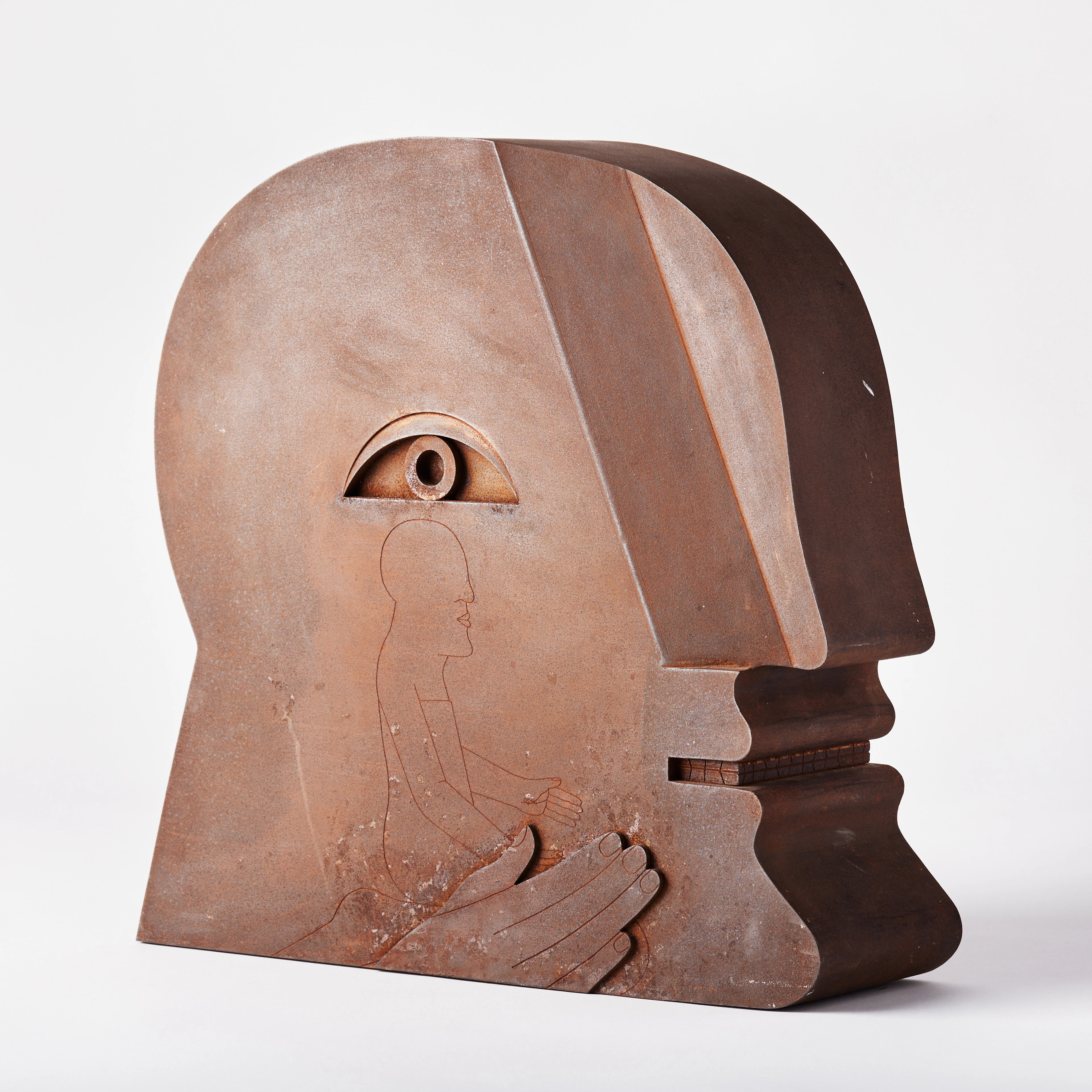HORST ANTES (GERMANY, BORN 1936). "Der Kopf" (Head).