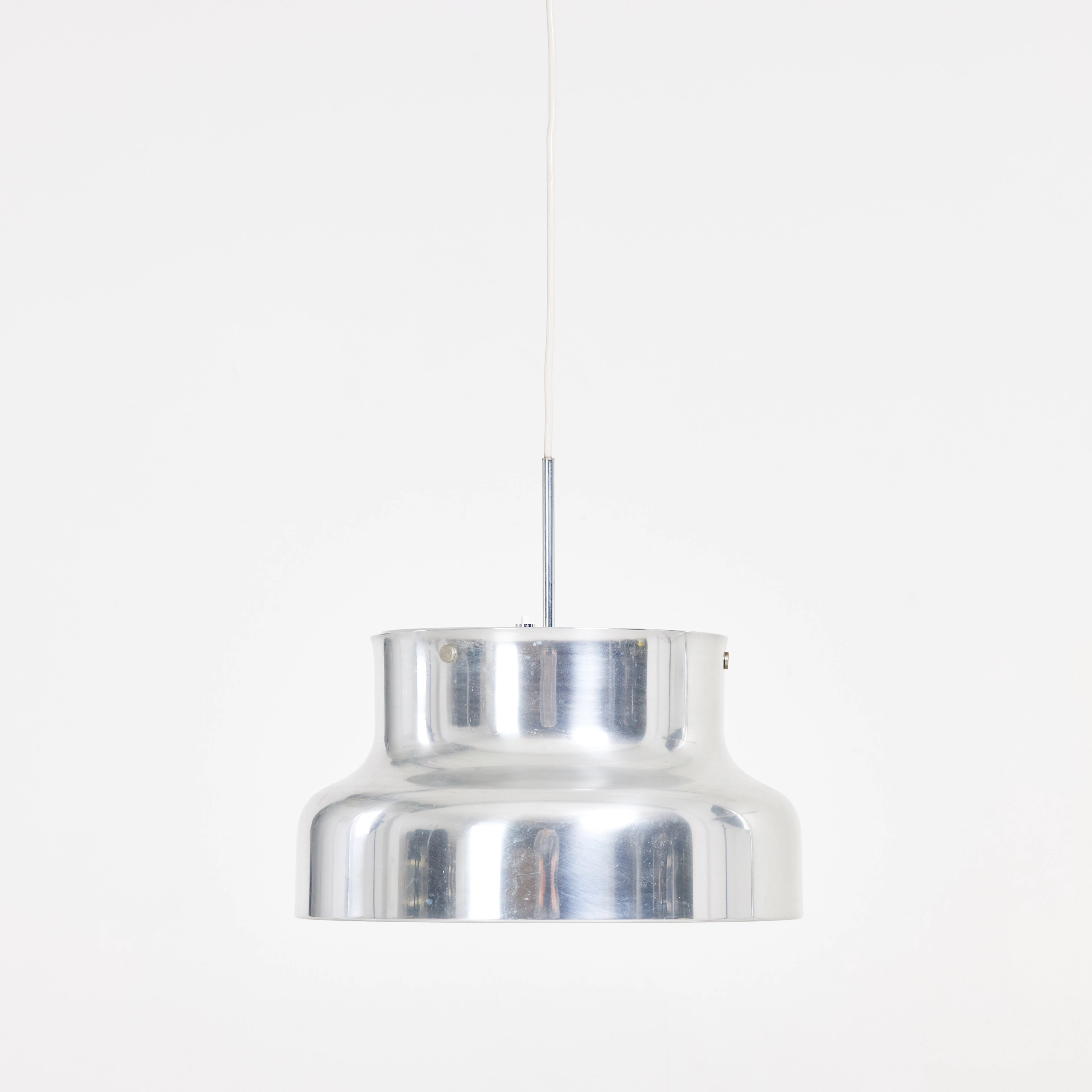 ANDERS PEHRSON. Taklampa, "Bumling", aluminium, etikettmärkt Ateljé