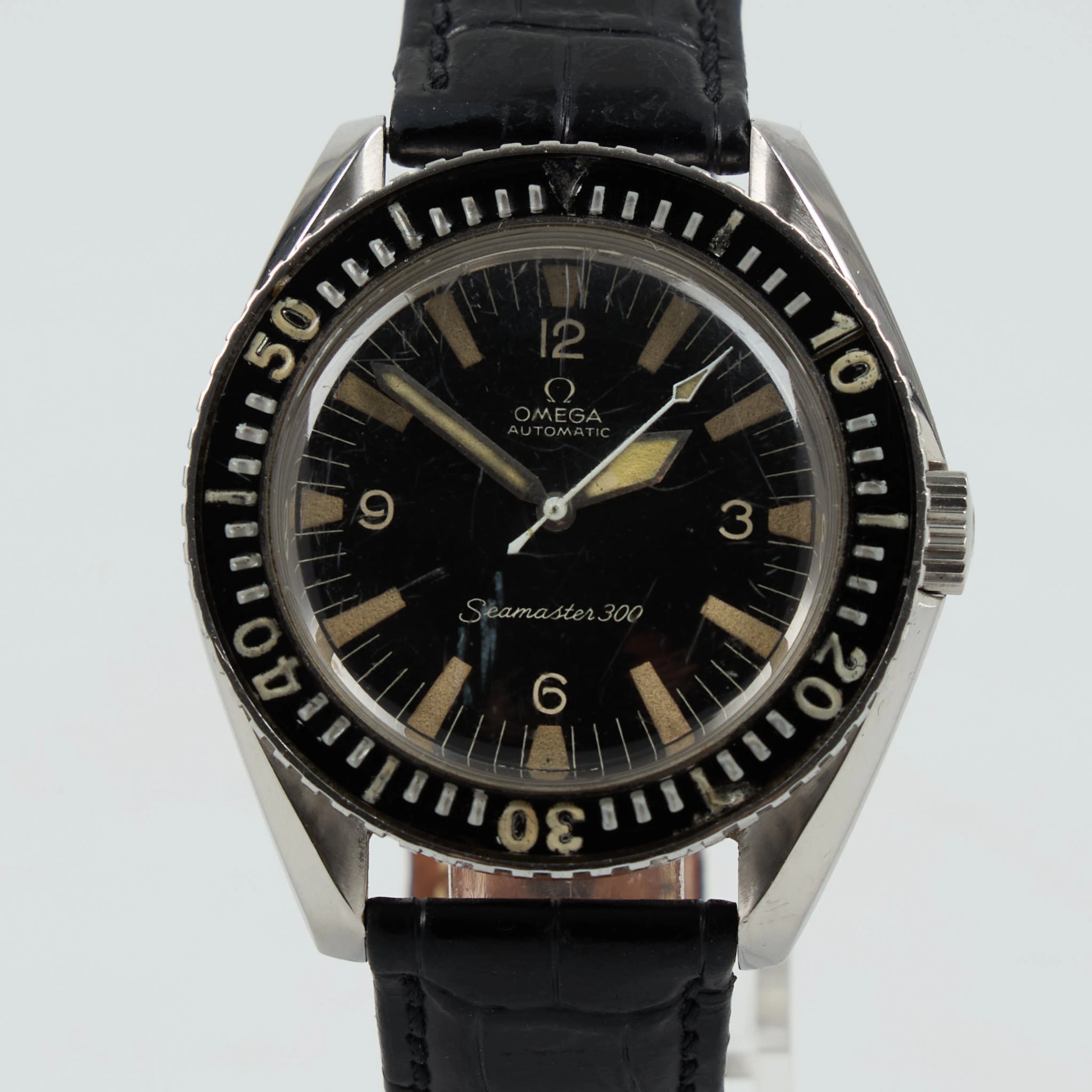 ARMANDSUR, Omega, Seamaster 300, automatisk, cal 552, stål, 42 mm, 1968.
