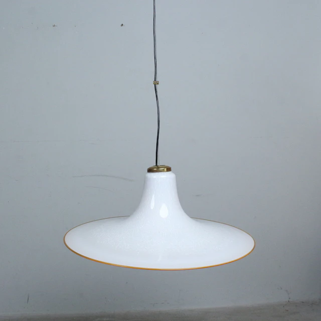 COSACK LEUCHTEN. Spage Age Deckenlampe '' Ufo '' aus Muranoglas der 1970er.