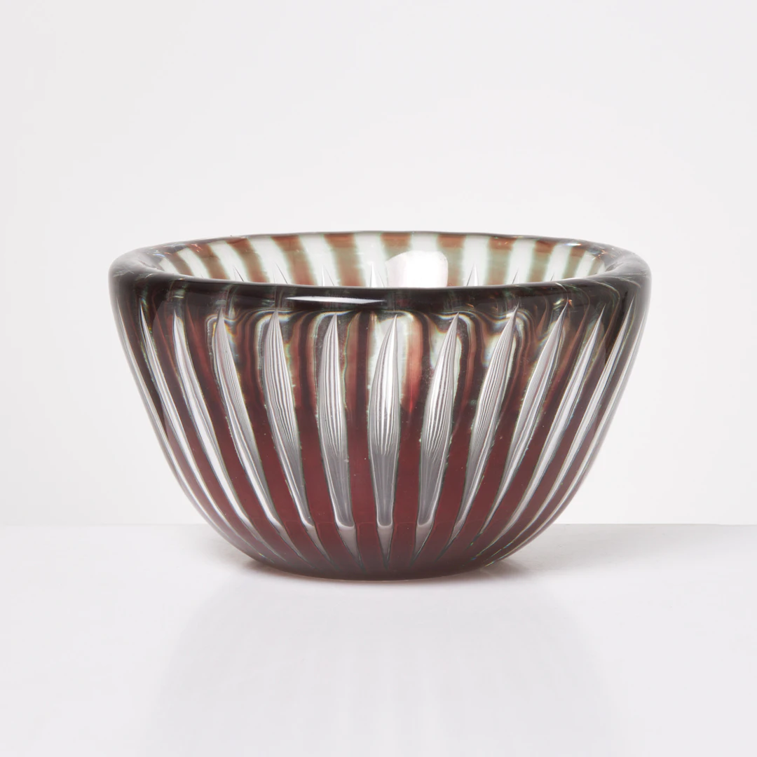 EDVIN ÖHRSTRÖM. Skål, ariel, Orrefors, glas, signerad Orrefors Sweden