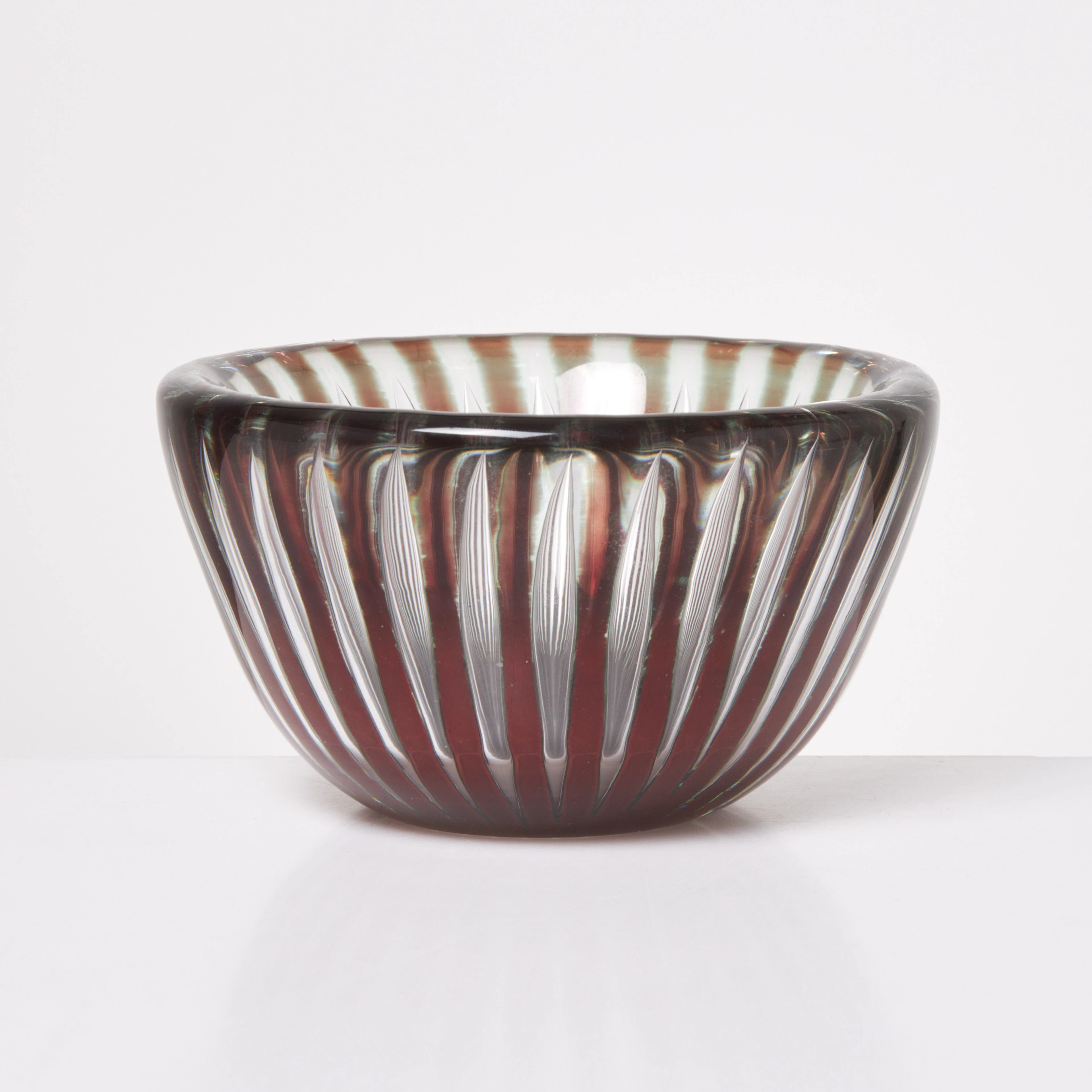 EDVIN ÖHRSTRÖM. Skål, ariel, Orrefors, glas, signerad Orrefors Sweden