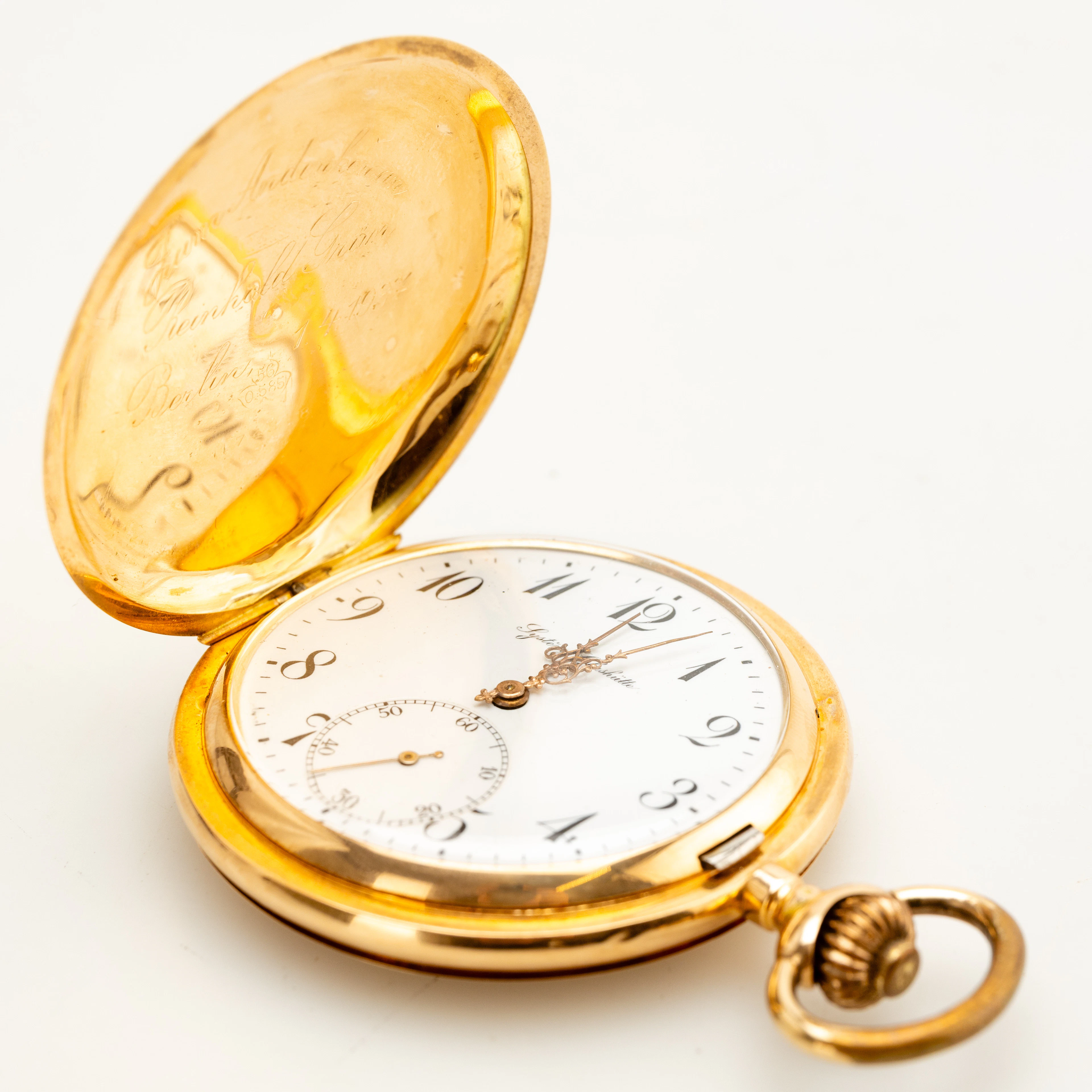 Systeme Glashütte Taschenuhr.