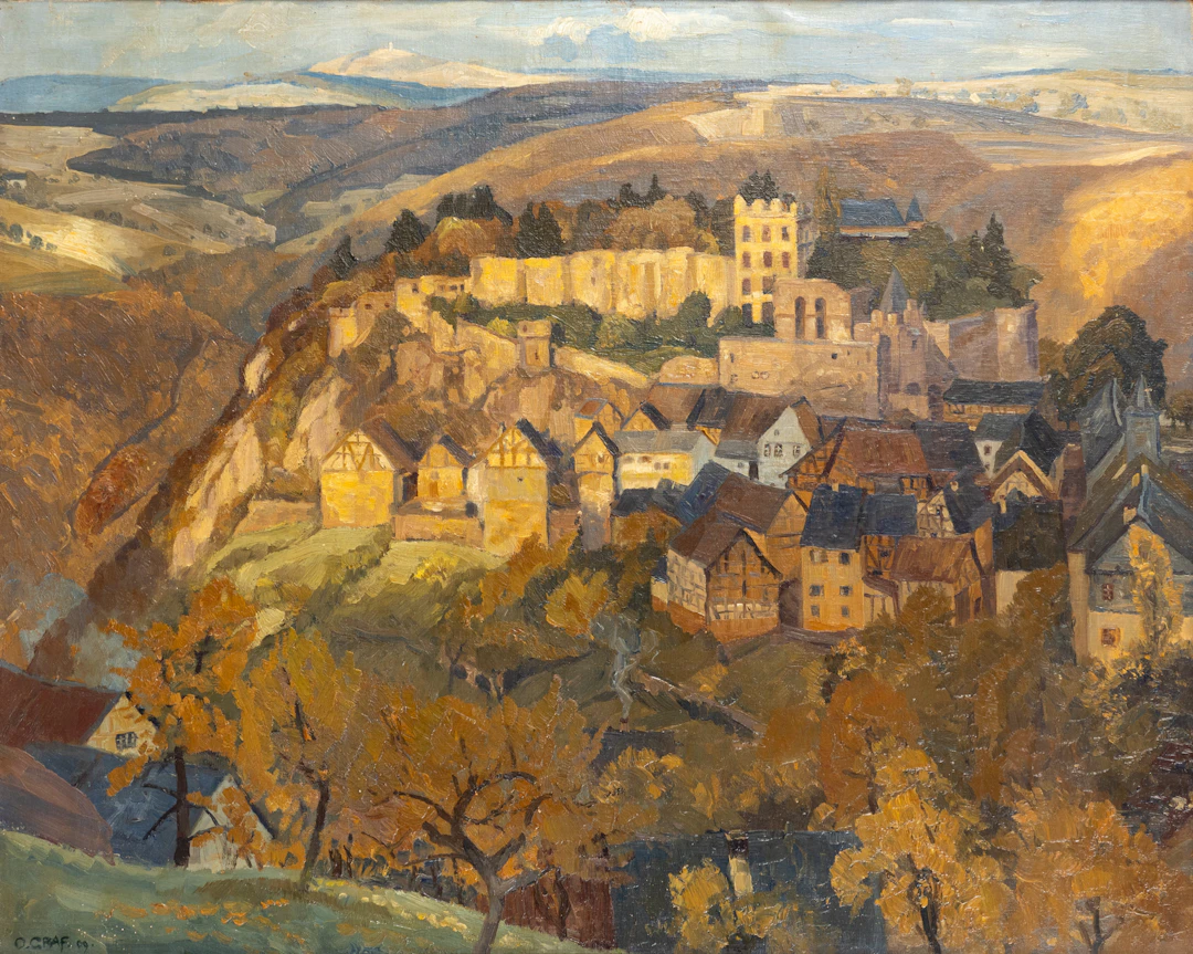 O. GRAF. Landschaft.