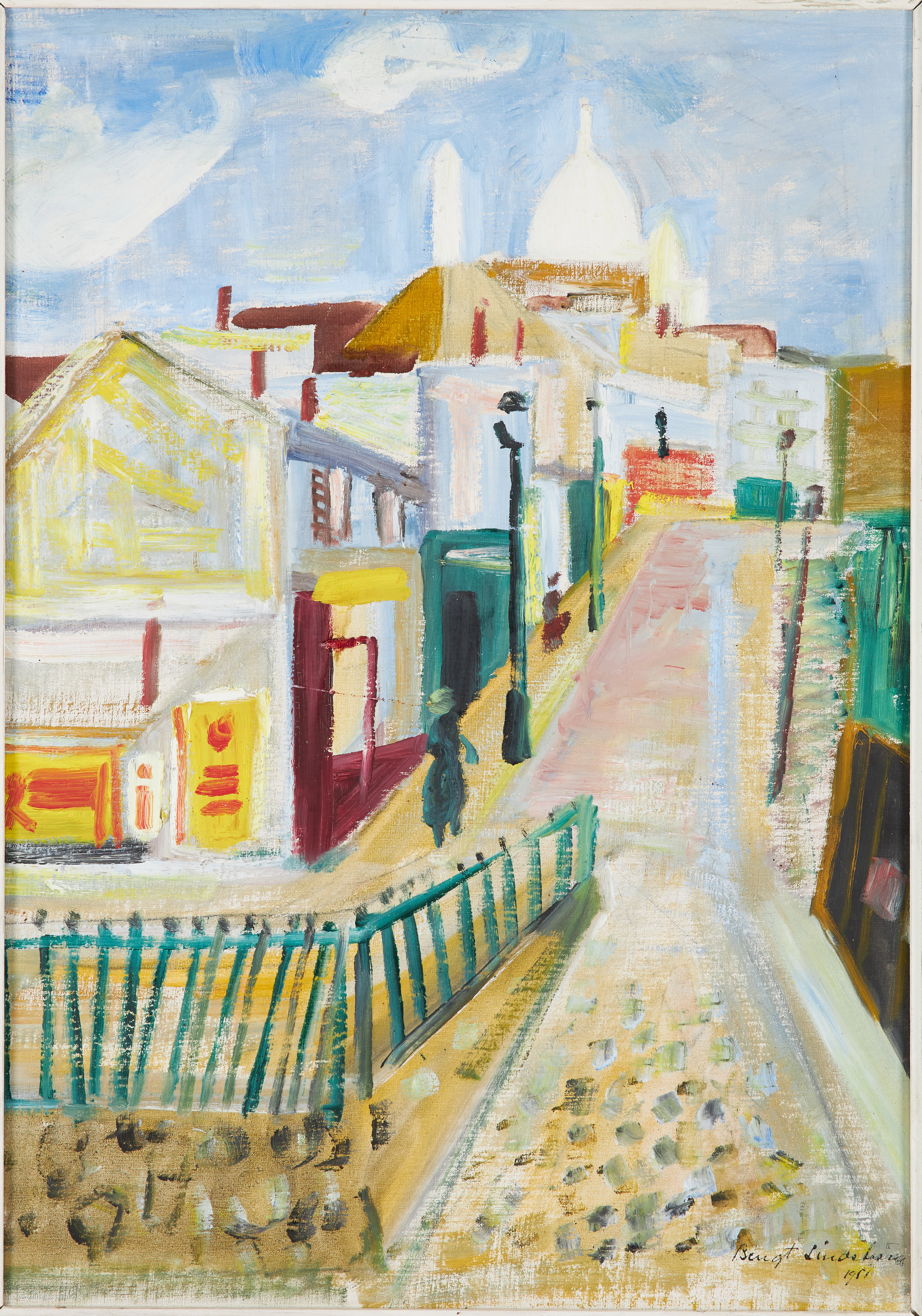 BENGT LINDSTRÖM. Montmartre Paris.