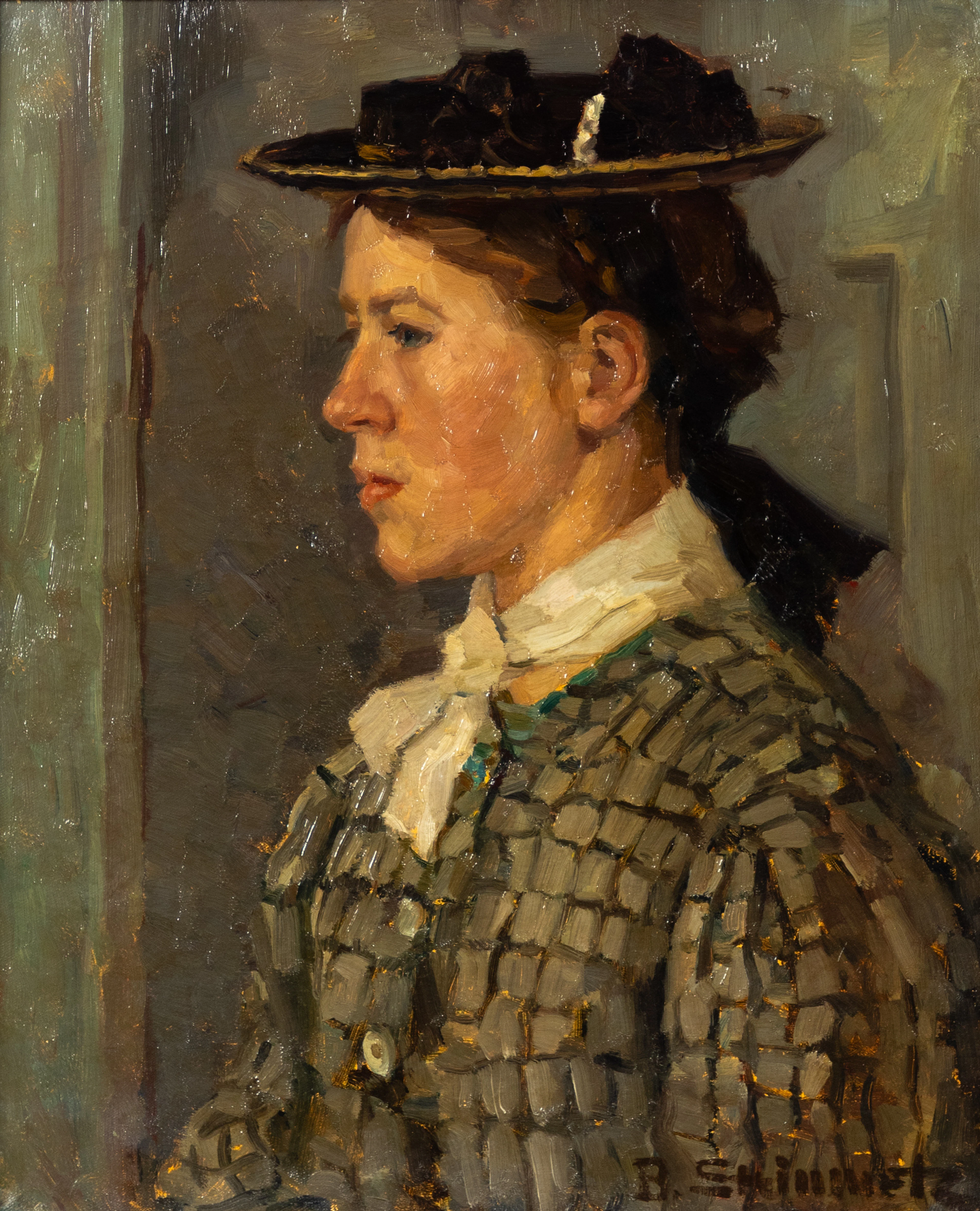 JOSEPH MAX (BEPPO) STEINMETZ (1872-1933). Portrait einer Dame.
