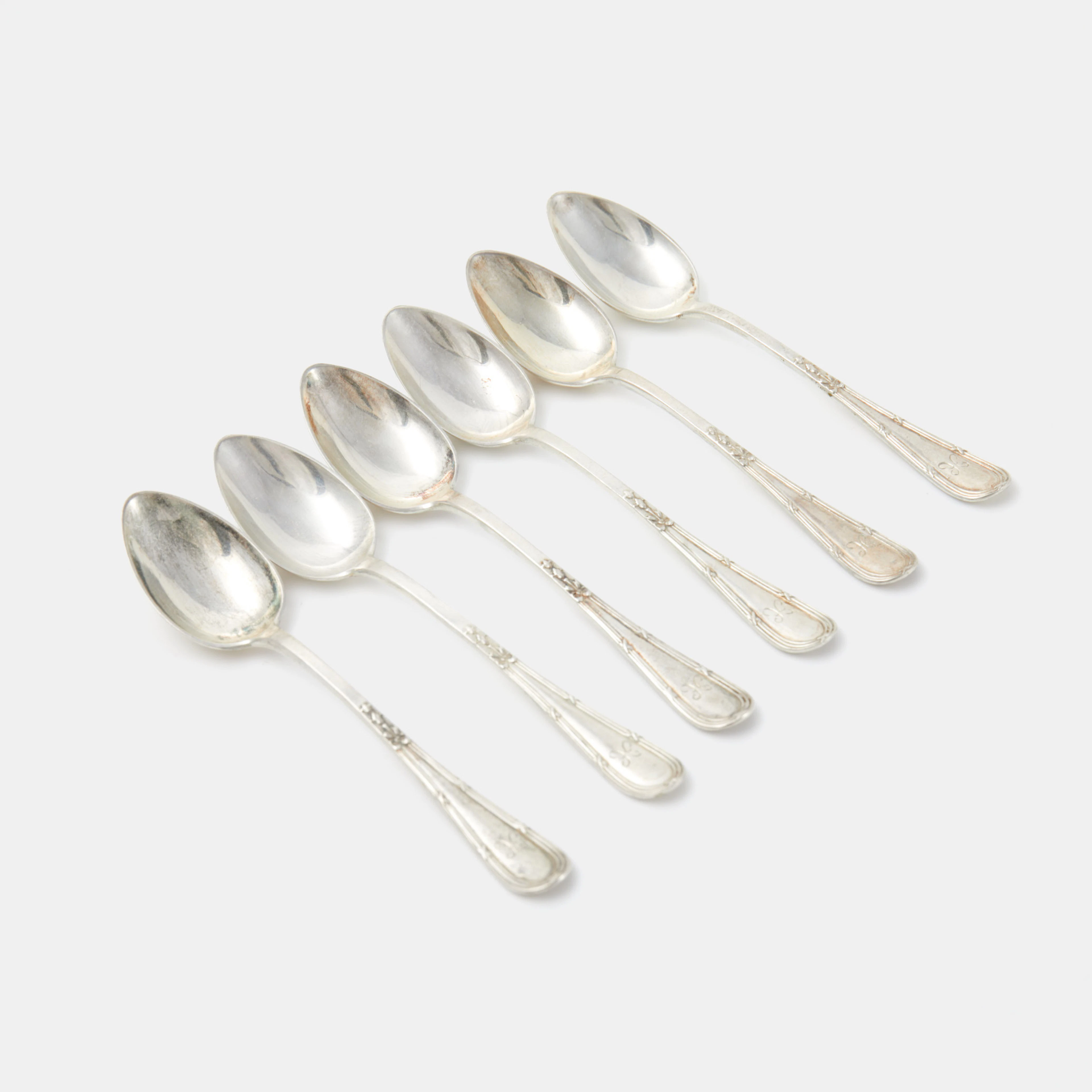KAFFESKEDAR. 6 st, silver.