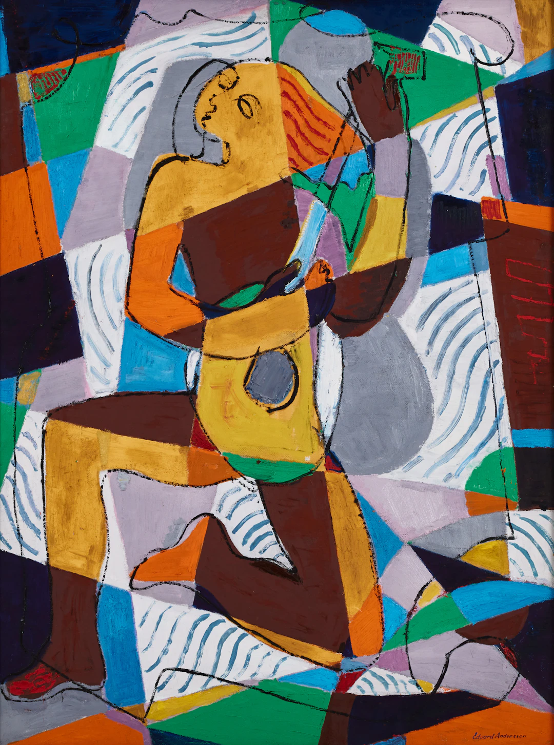 EDVARD ANDERSSON. Utan titel.