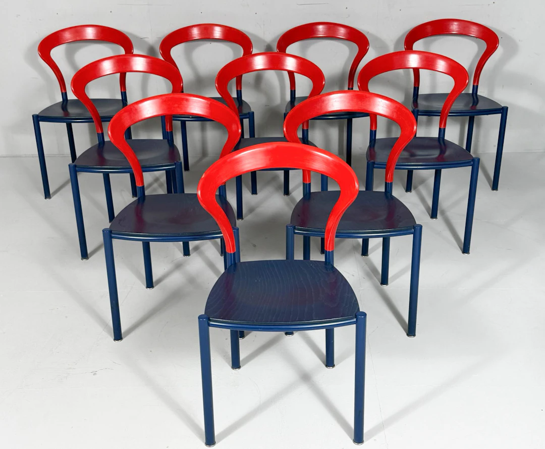 HARTMUT LOHMEYER. für Kusch+Co, 10er Set Stühle/Lotus Stühle, Deutschland