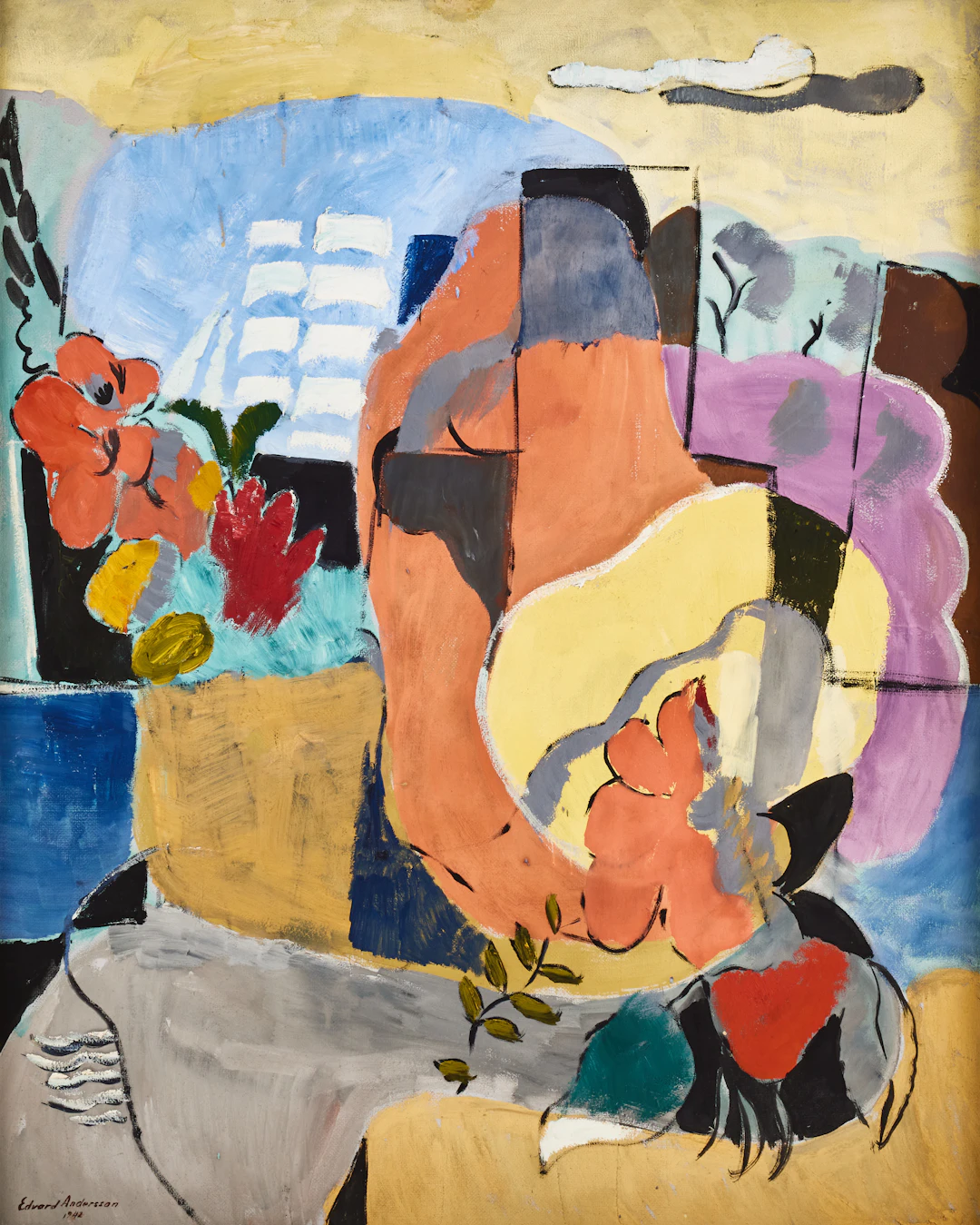 EDVARD ANDERSSON. Utan titel.