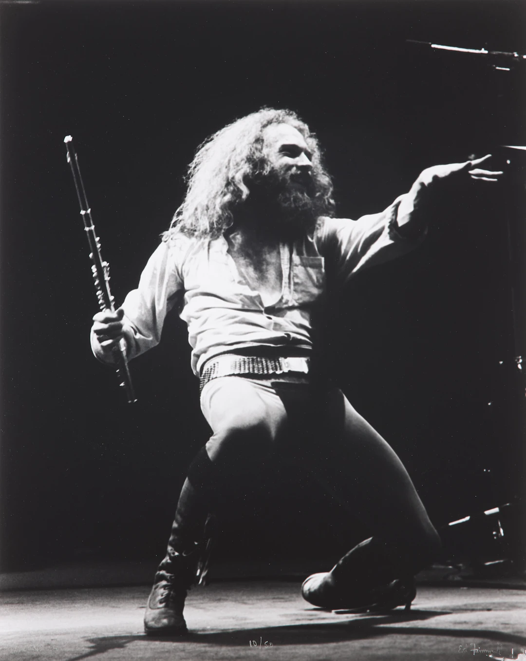 ED FINNELL. Ian Anderson, Jethro Tull, "A Passion Play Tour", Los
