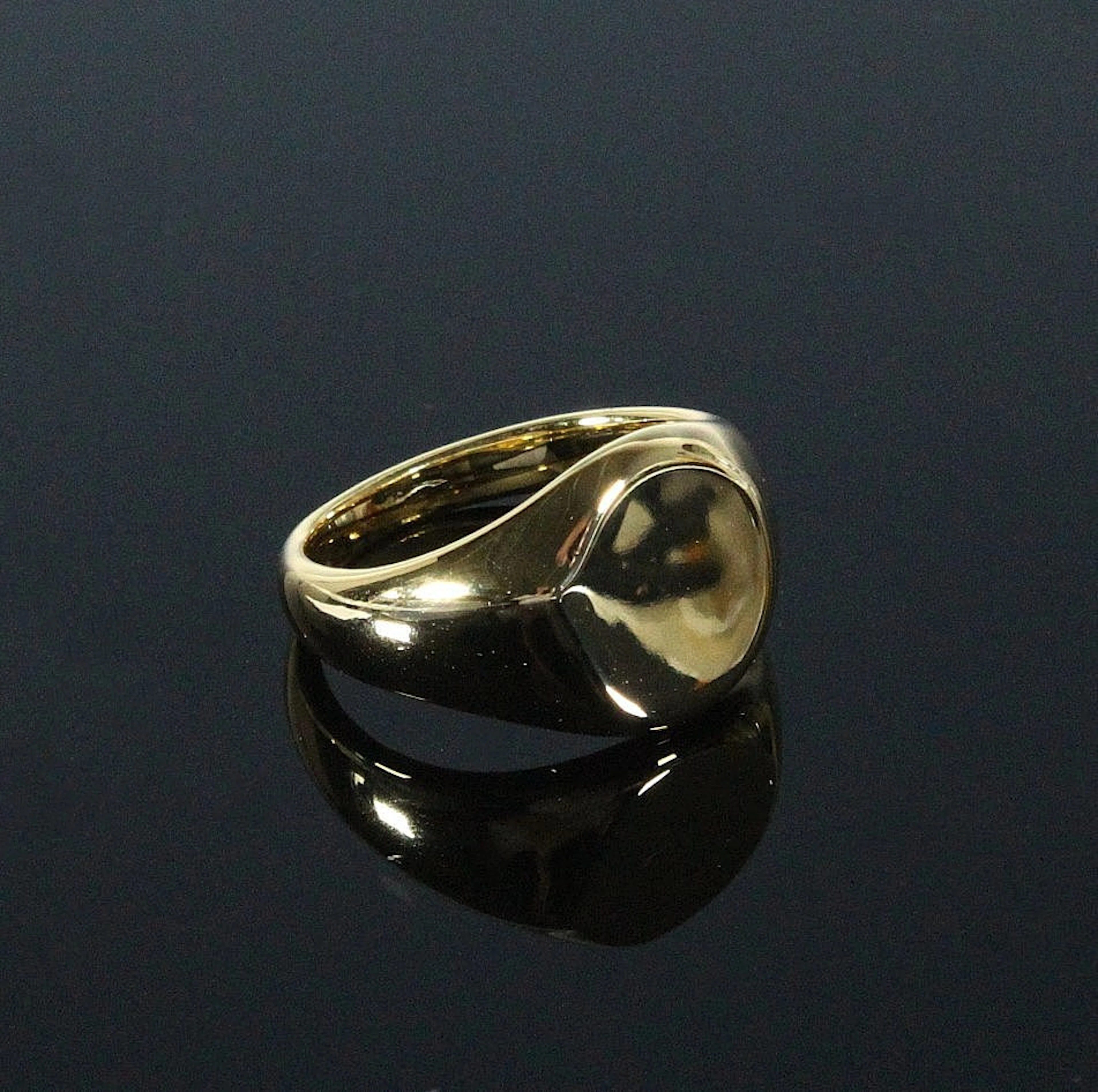 MERALIN JEWELRY. Statement-Ring aus 925/-Sterlingsilber, Größe 50, vergoldet.