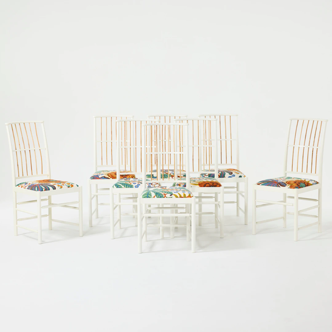 JOSEF FRANK. Stolar, åtta stycken, Firma Svenskt Tenn, modellnummer