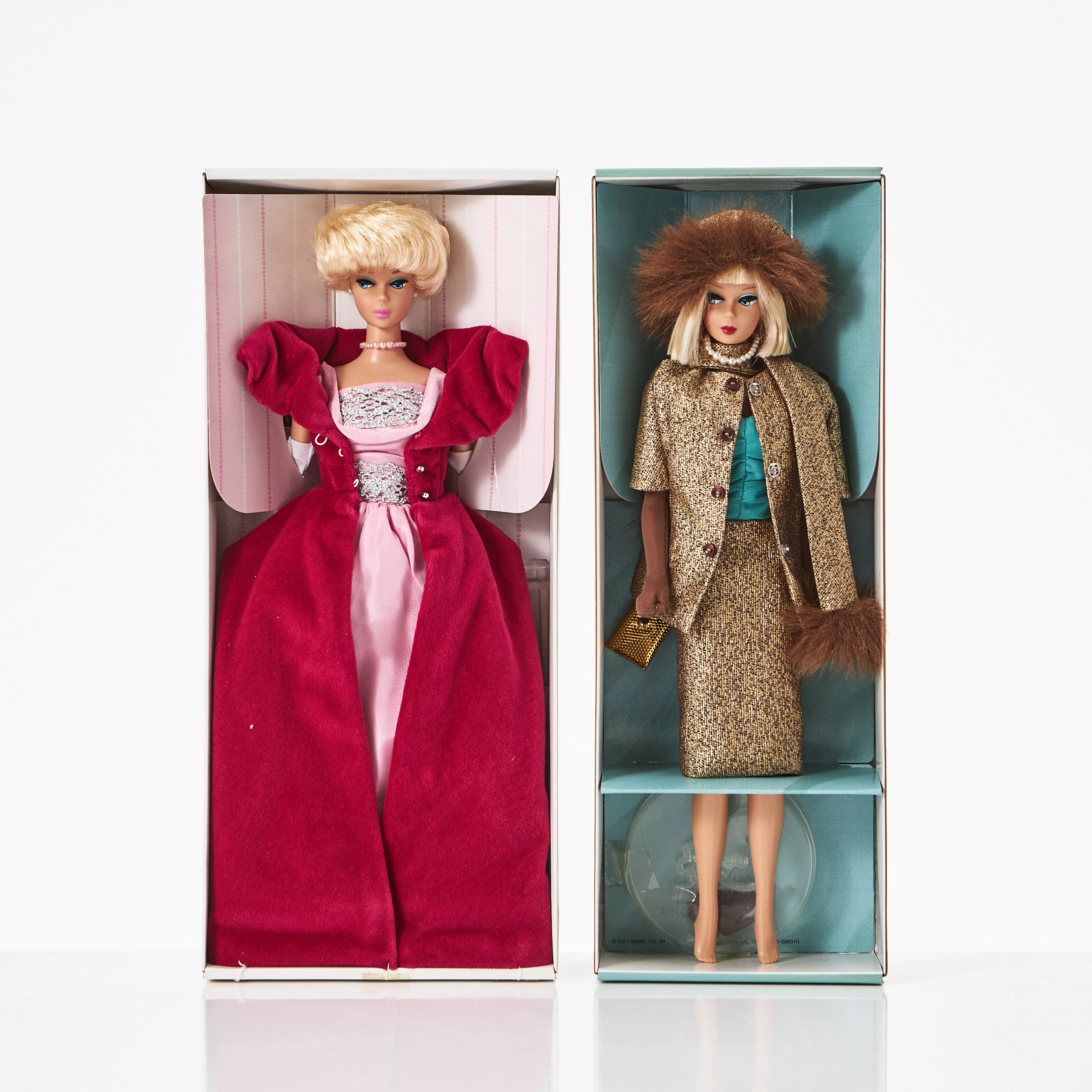 BARBIE, (2), #24930 Blonde Sophisticated Lady, #54185 Blonde Gold's