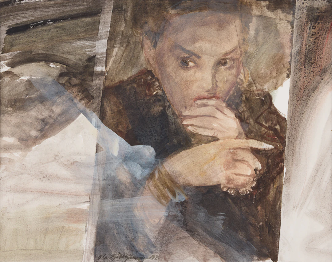 OLA BILLGREN. "Triangel V".