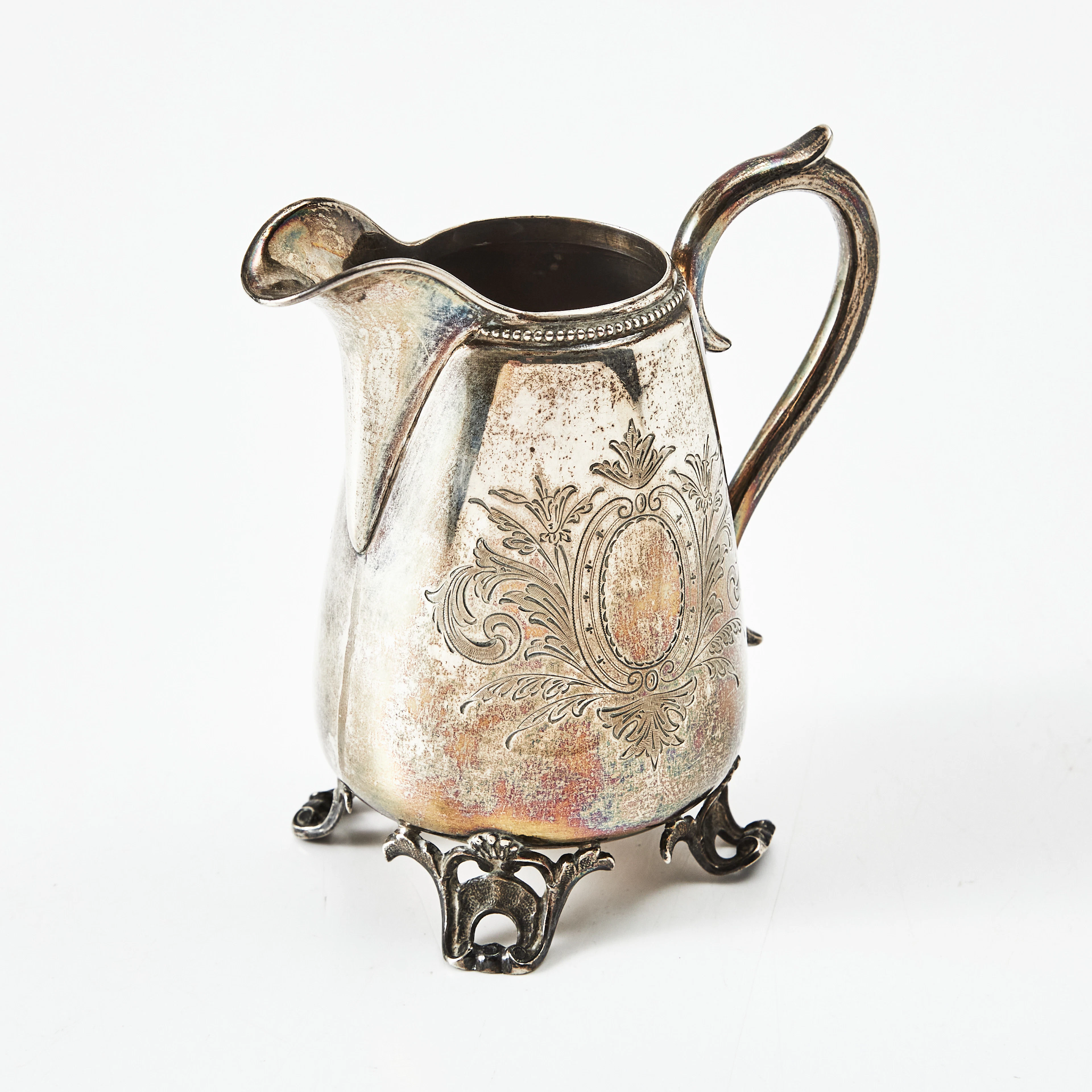 GRÄDDKANNA, Silver, Stockholm, 1884.