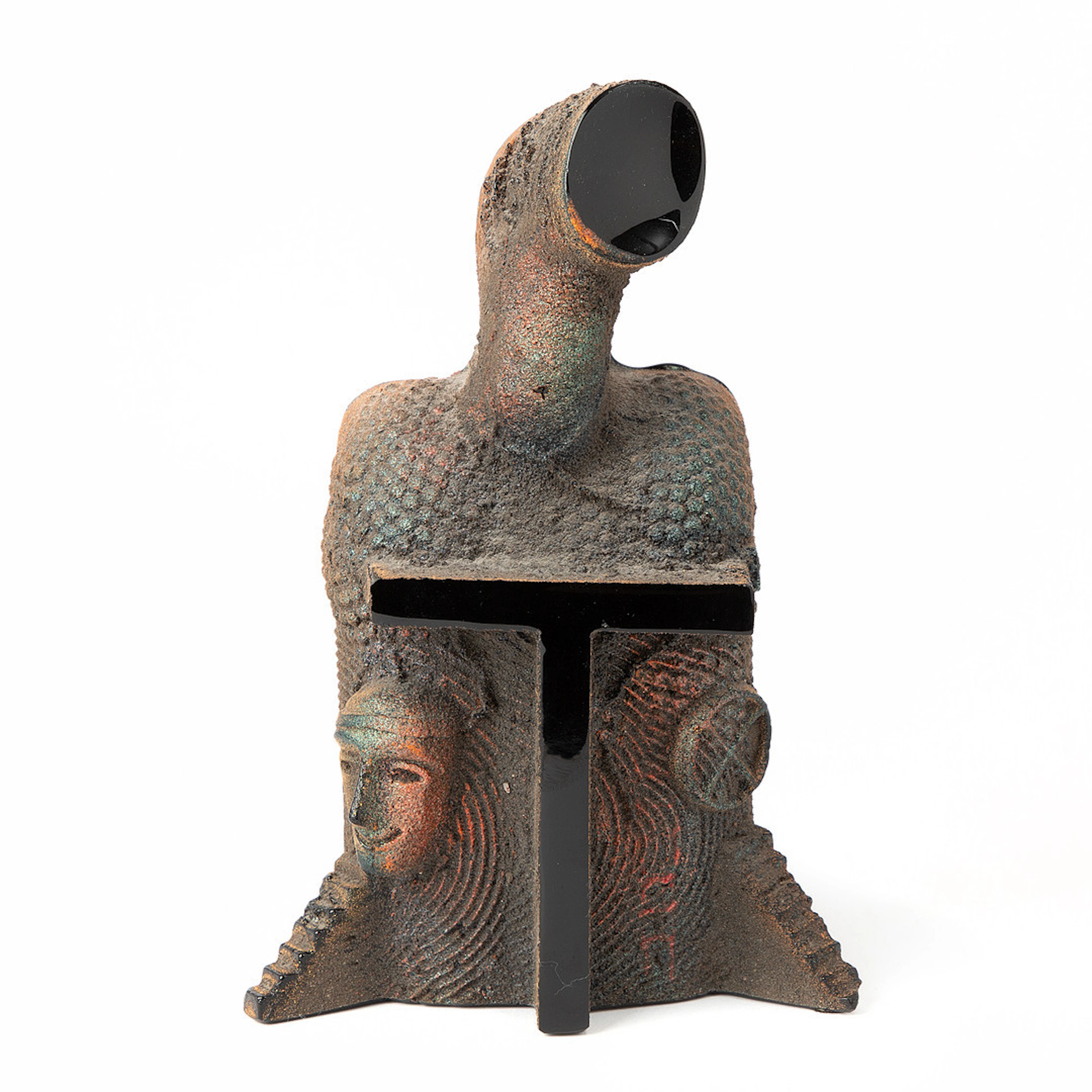 BERTIL VALLIEN. "Memo I", sandgjutet glas, Kosta Boda.