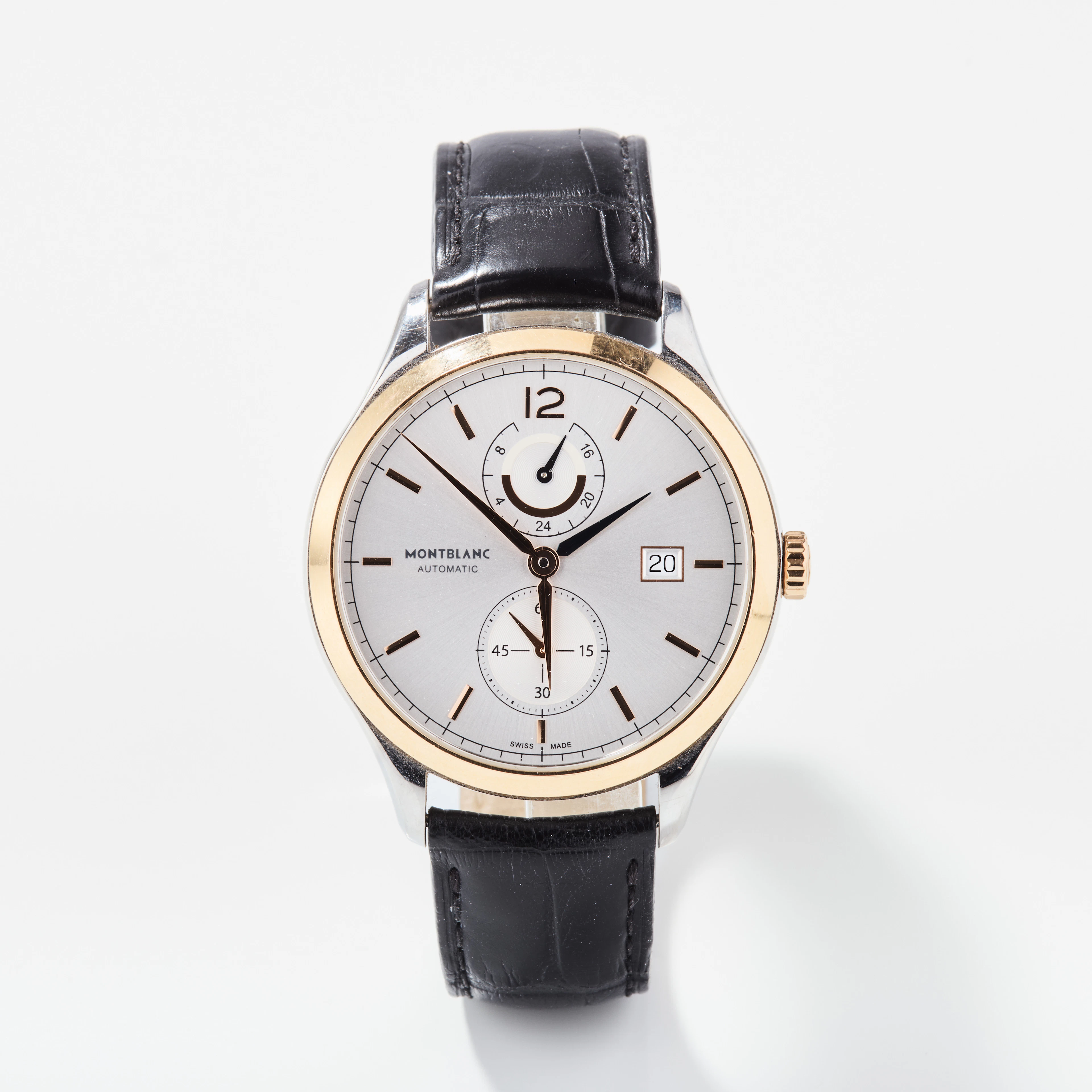 MONTBLANC, Heritage Chronometrie Dual Time Two Tone, armbandsur, 41
