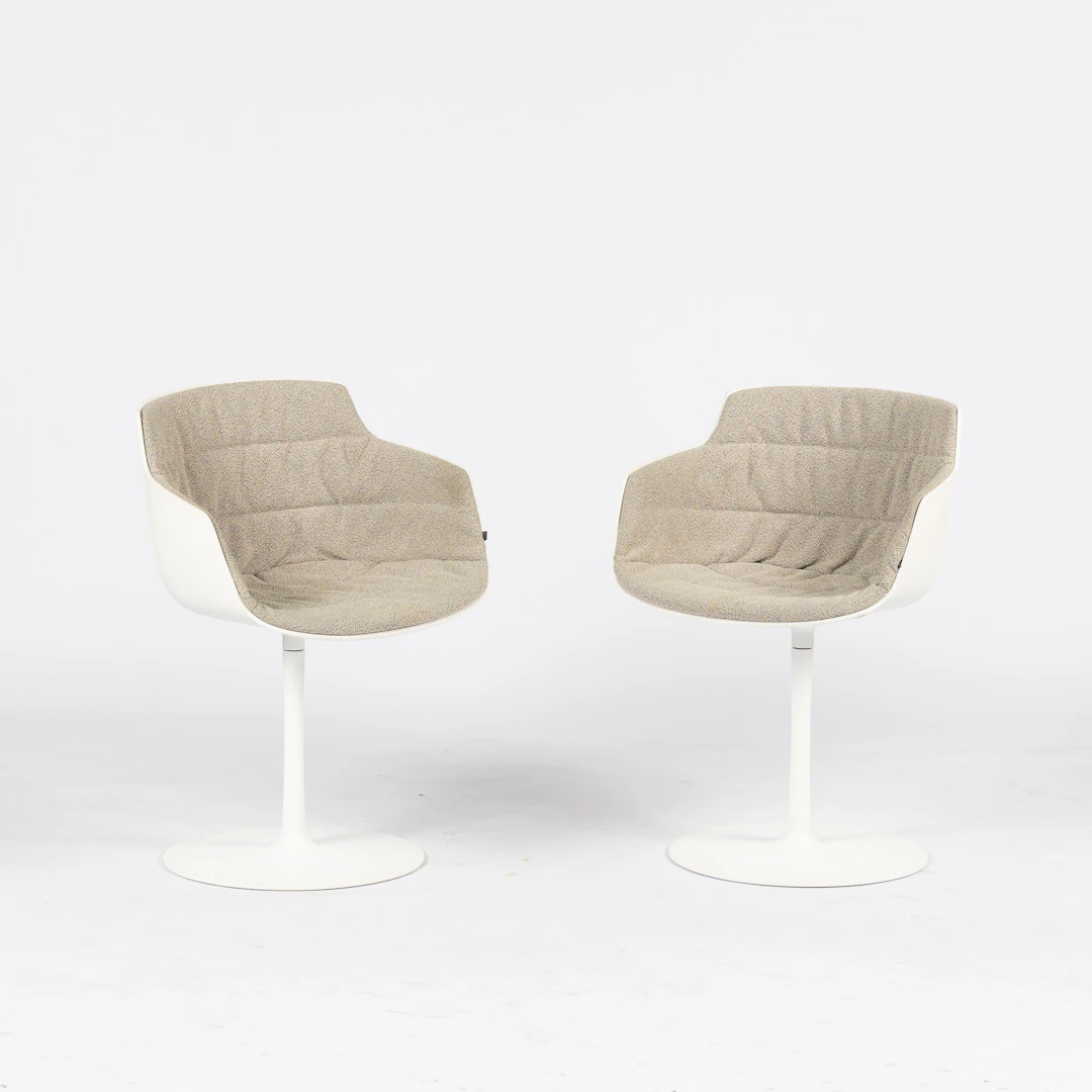 JEAN MARIE MASSAUD. "Flow armchair", ett par, mdf Italia, samtida.
